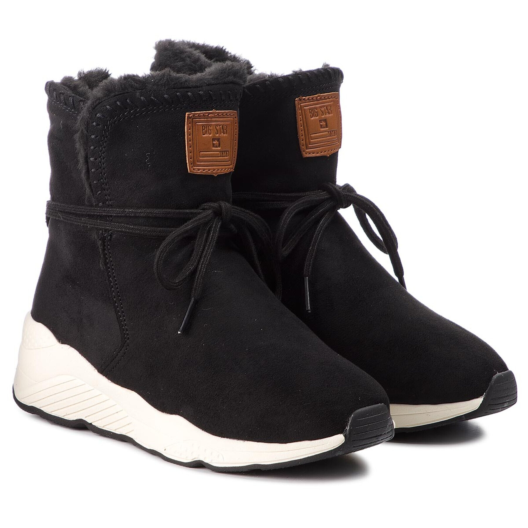Big Star Shoes Боти BB274671 Черен - Pepit.bg
