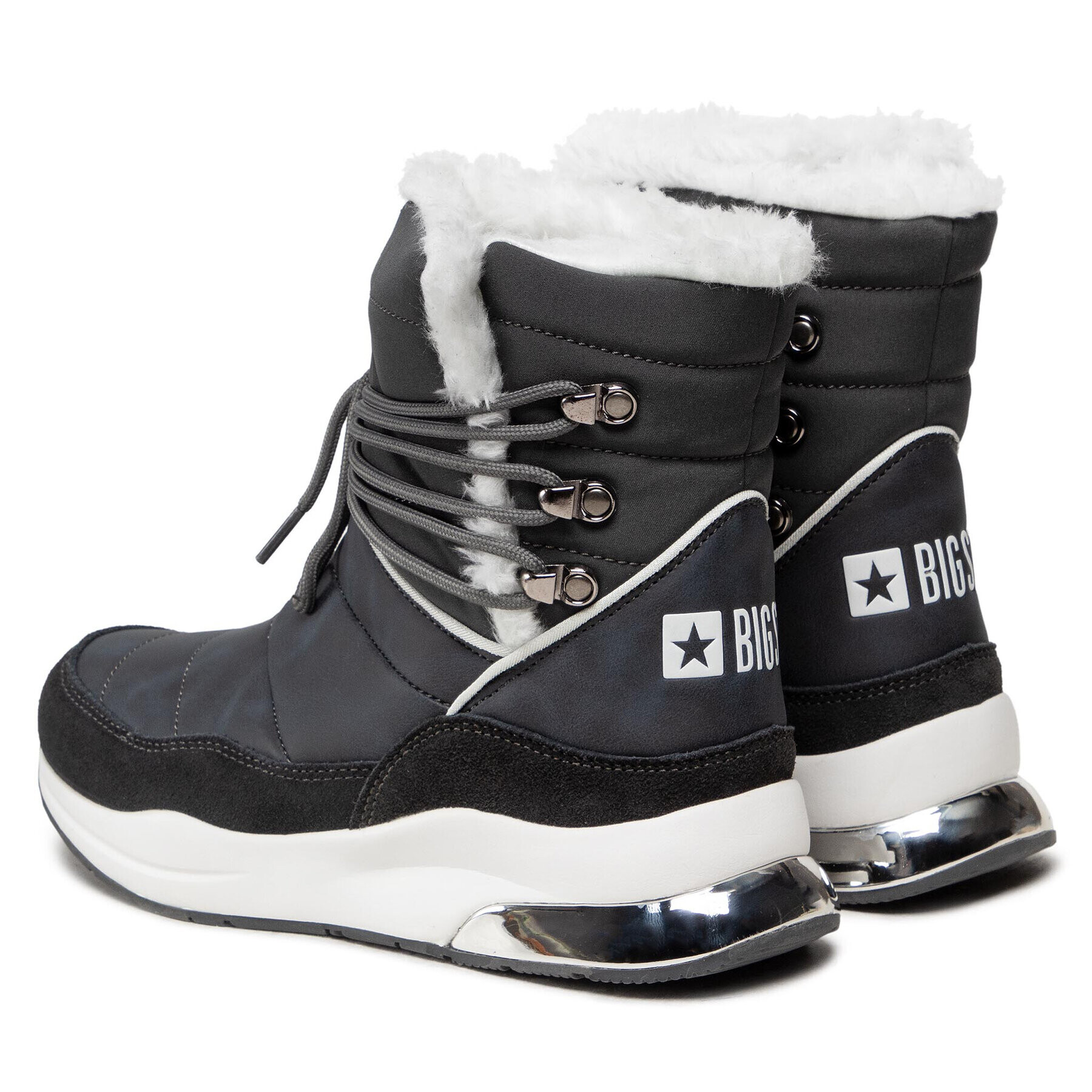 Big Star Shoes Боти II274281 Сив - Pepit.bg