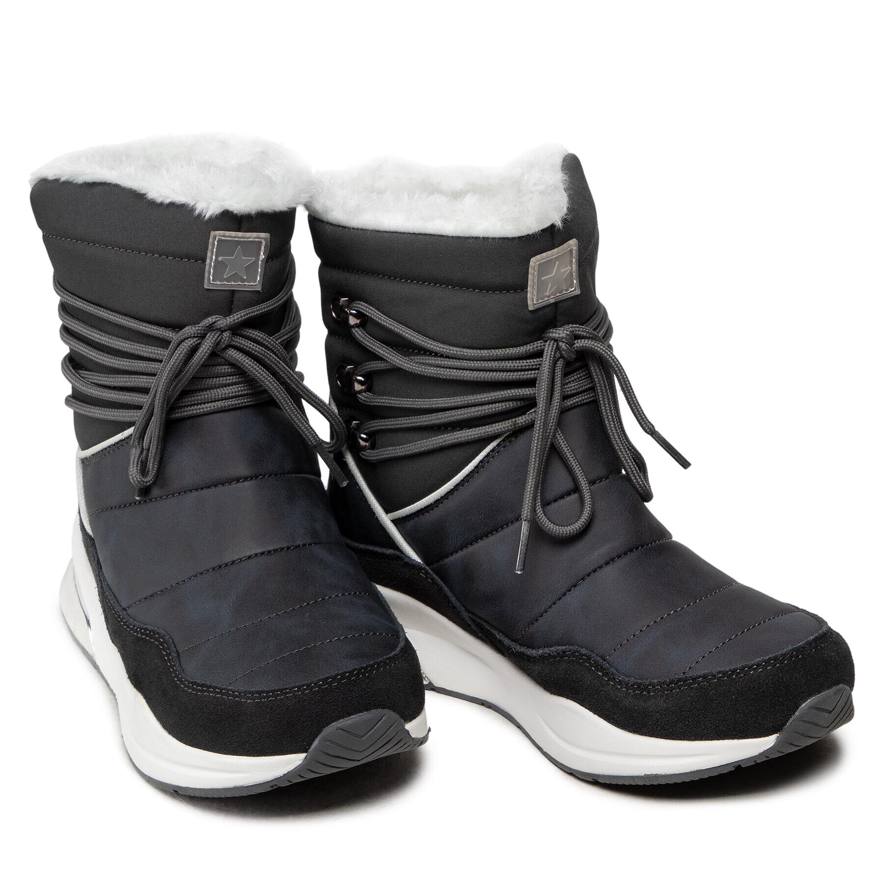 Big Star Shoes Боти II274281 Сив - Pepit.bg