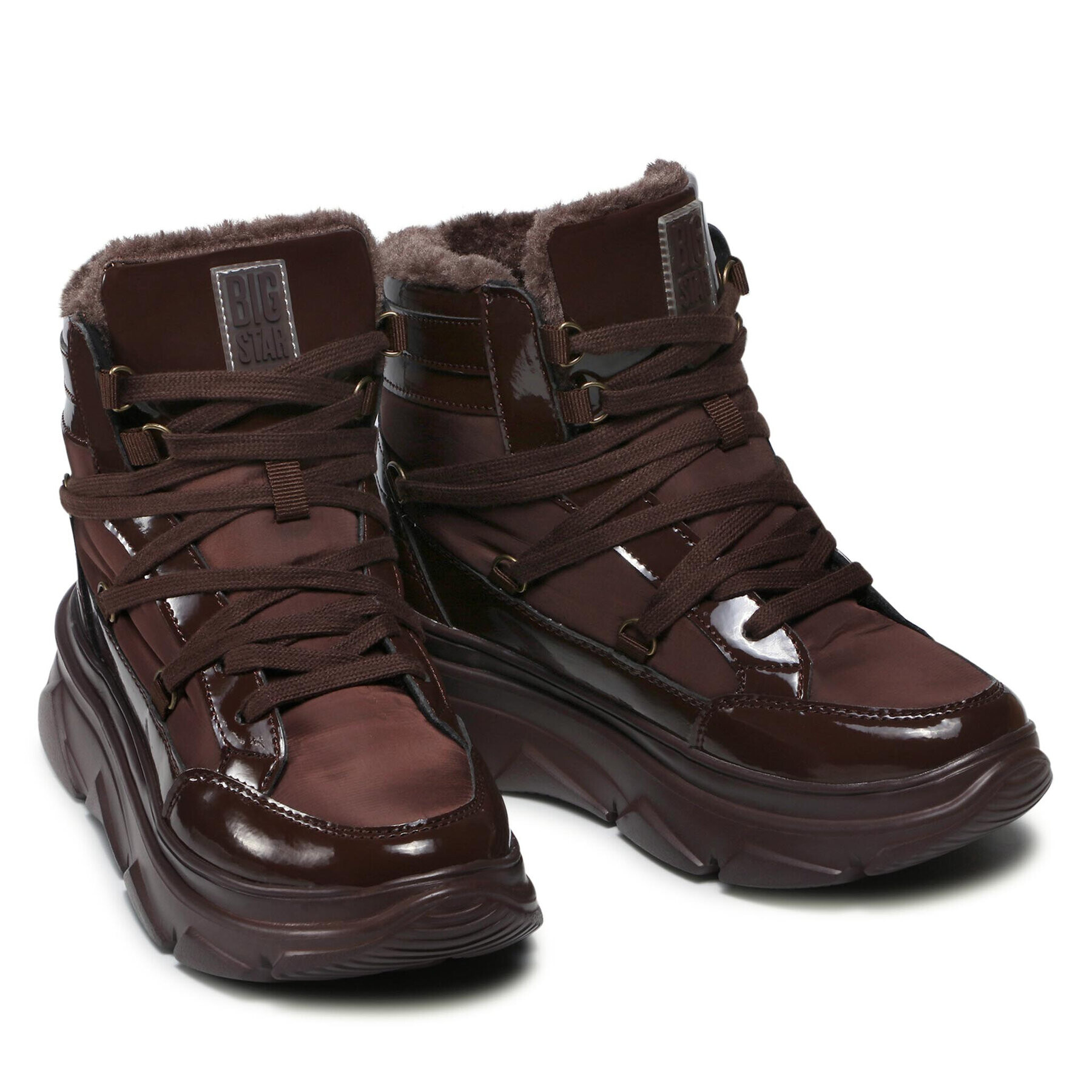 Big Star Shoes Боти II274310 Кафяв - Pepit.bg