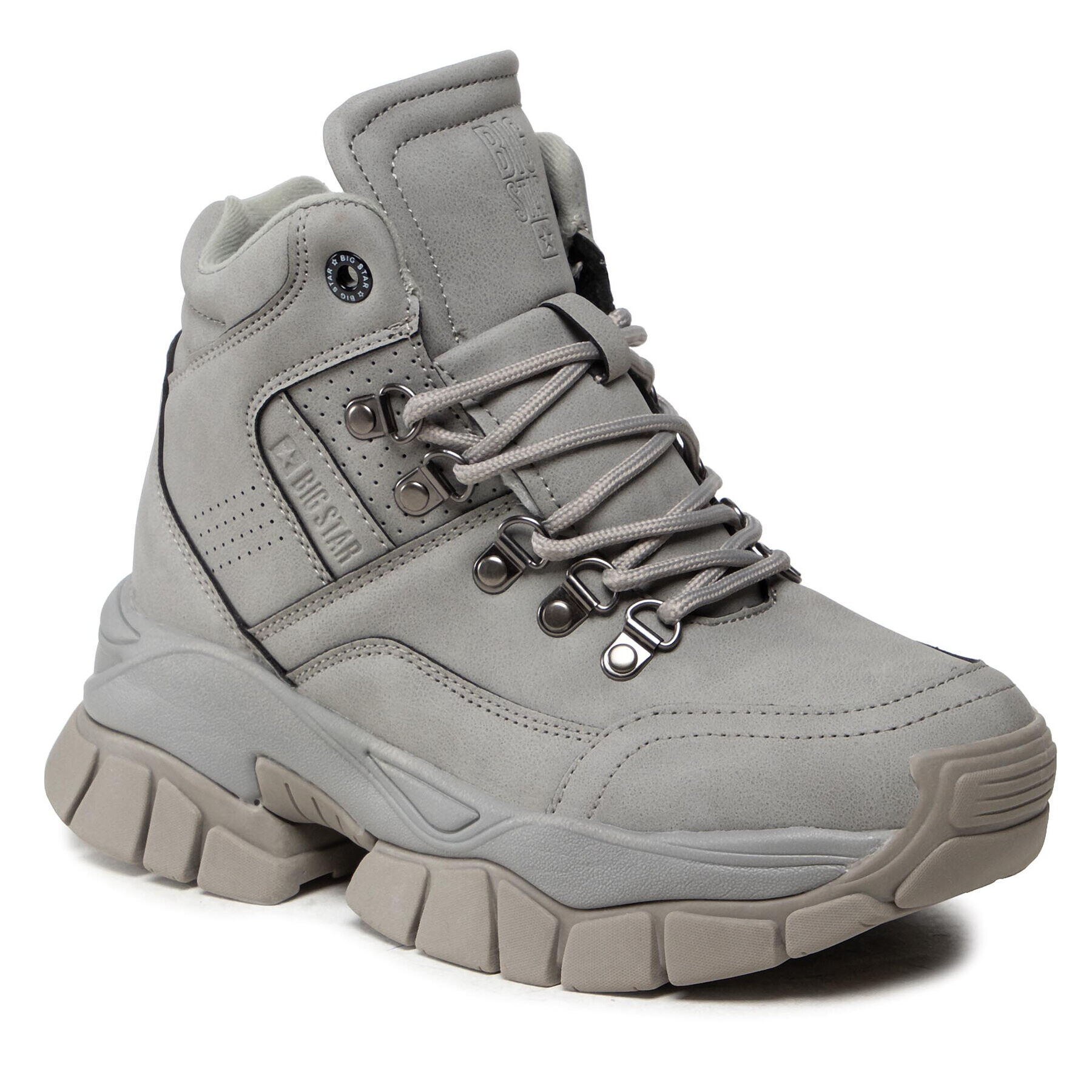 Big Star Shoes Боти II274330 Сив - Pepit.bg
