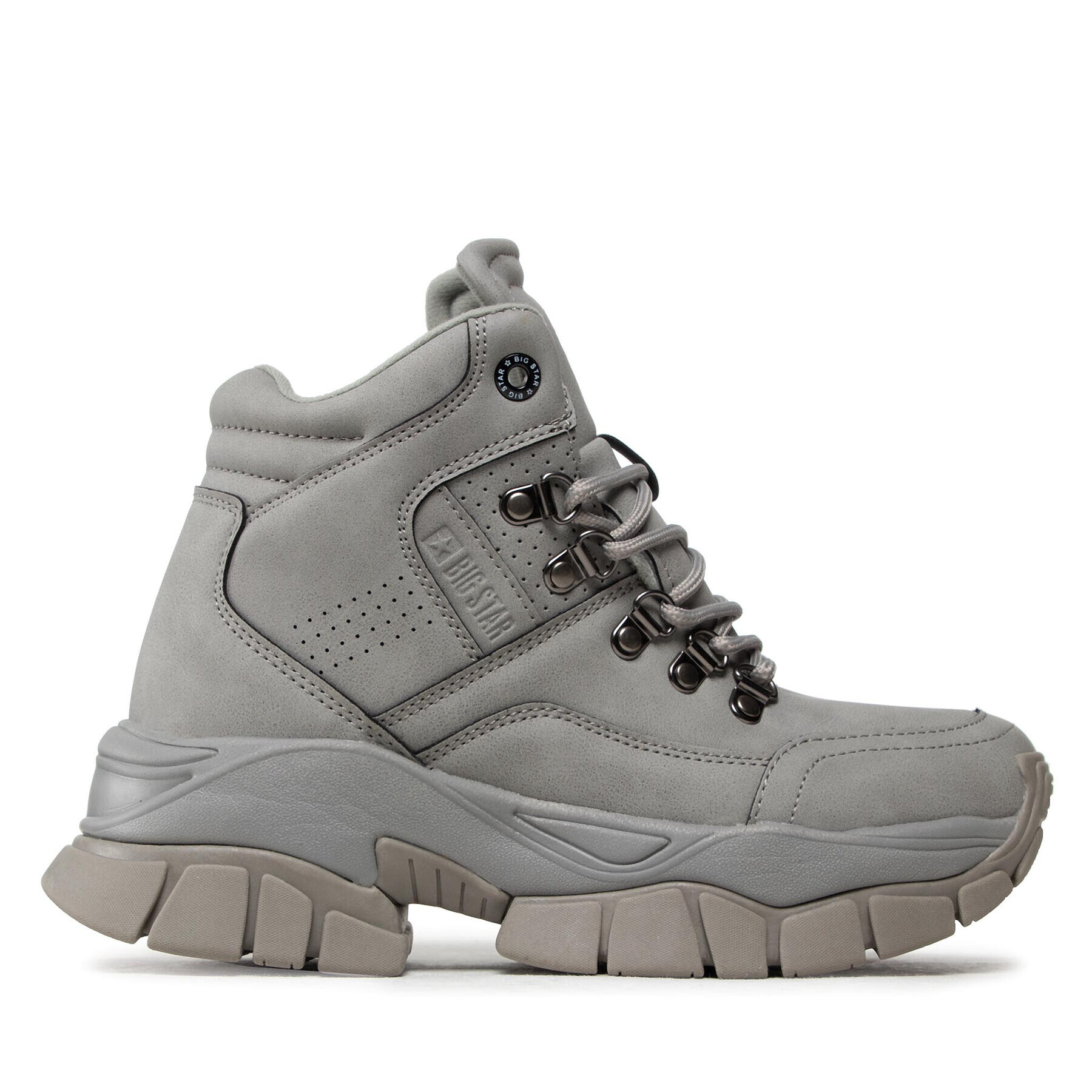 Big Star Shoes Боти II274330 Сив - Pepit.bg