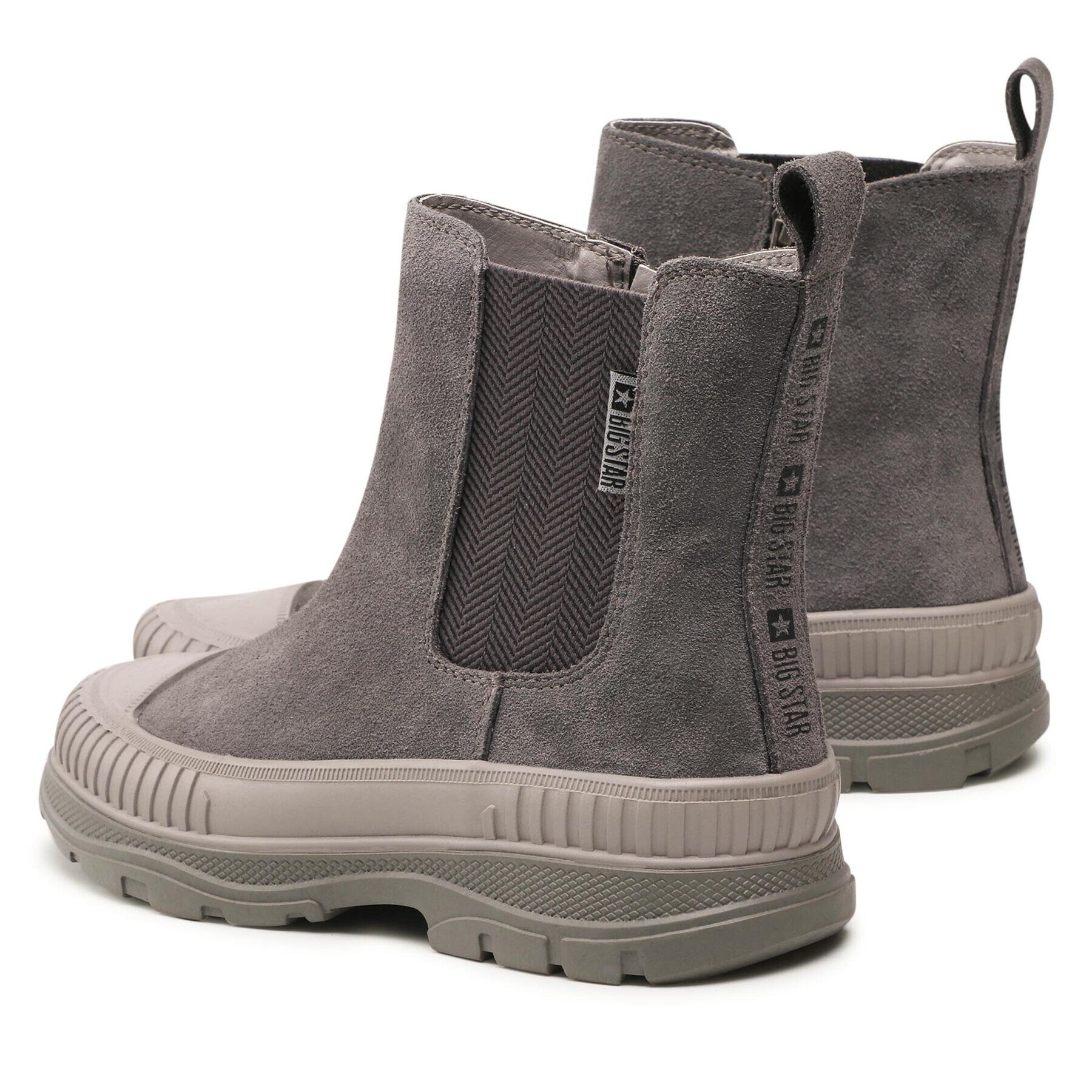 Big Star Shoes Боти II274353 Сив - Pepit.bg