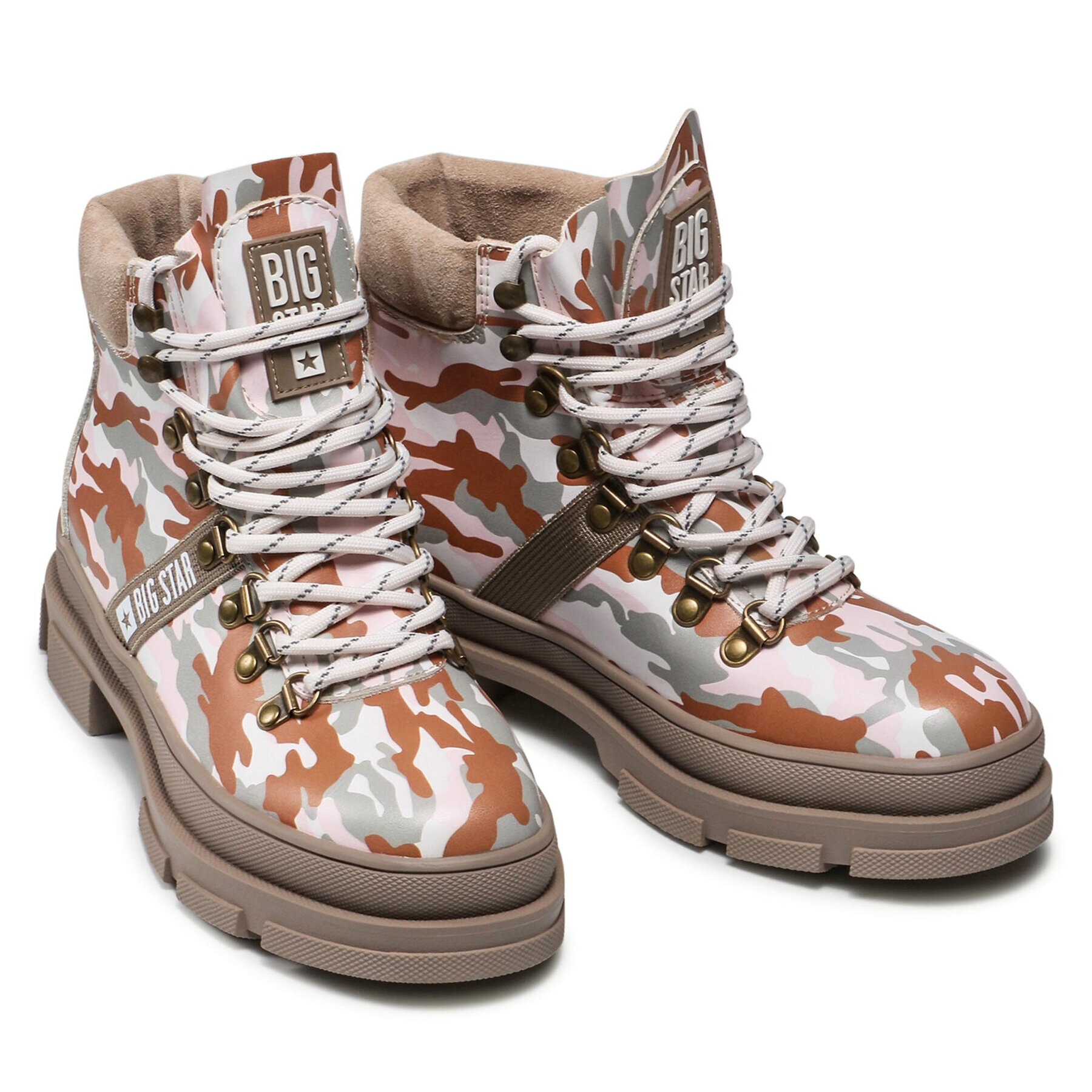 Big Star Shoes Боти II274369 Сив - Pepit.bg