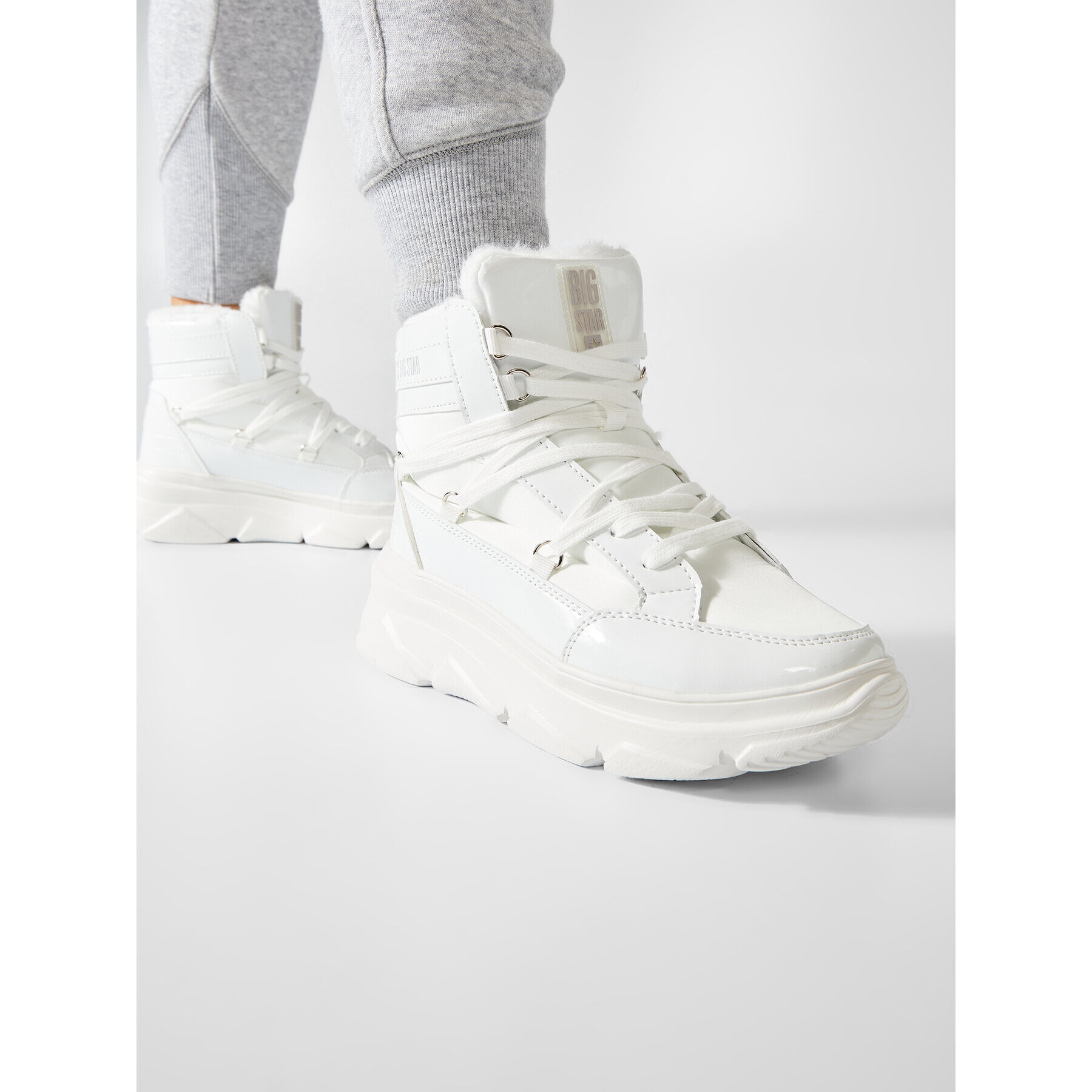 Big Star Shoes Боти II274463 Бял - Pepit.bg