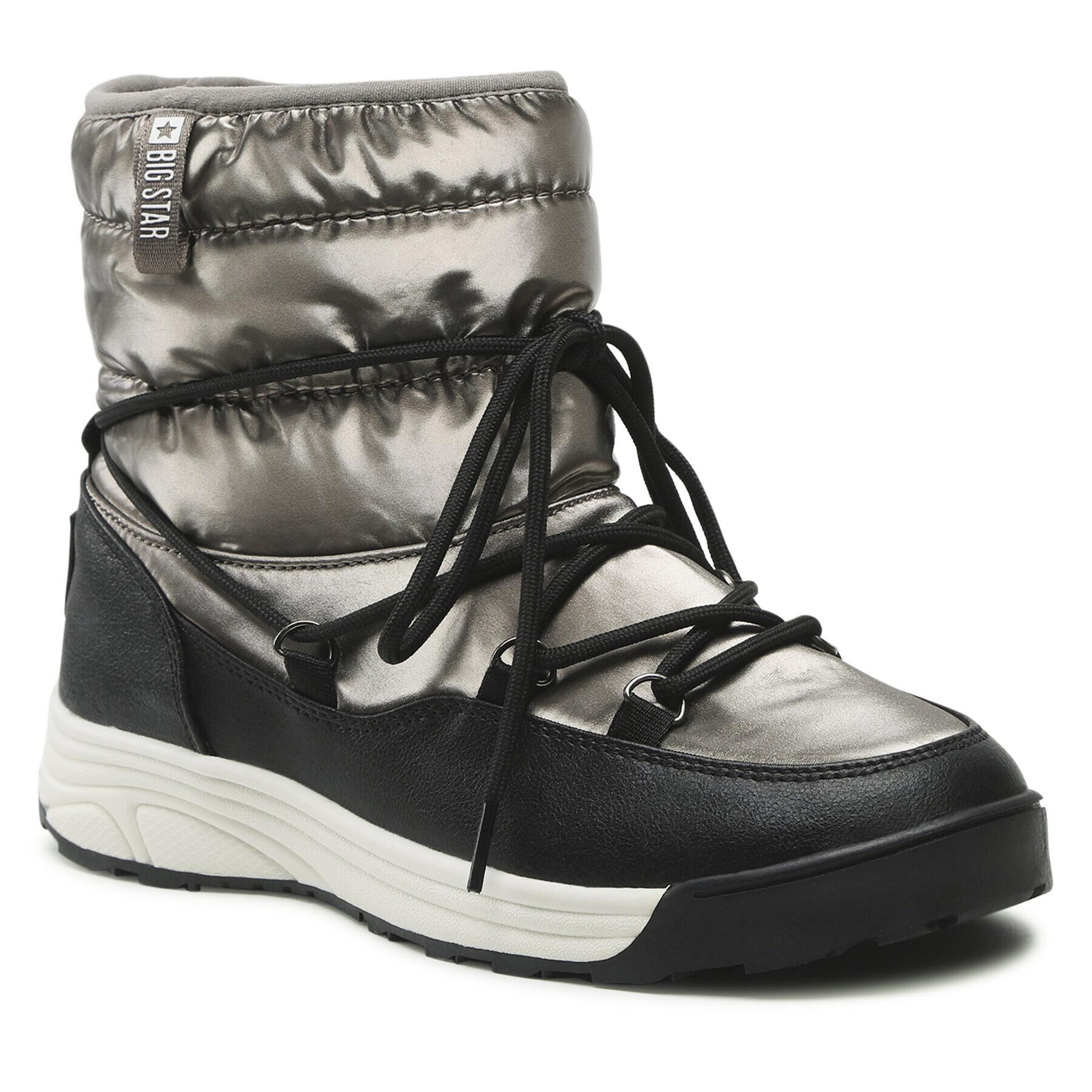 Big Star Shoes Боти KK274275 Сребрист - Pepit.bg