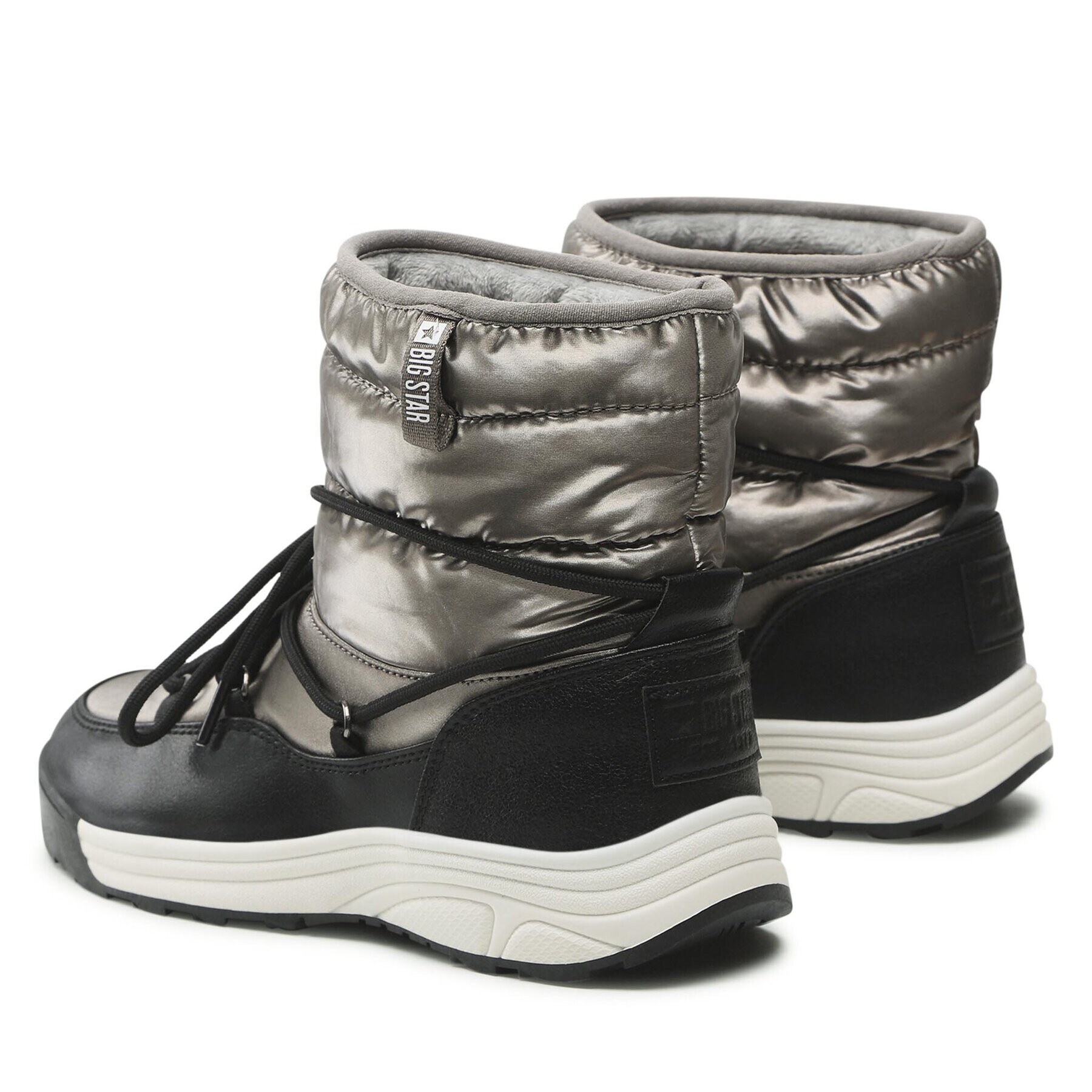 Big Star Shoes Боти KK274275 Сребрист - Pepit.bg