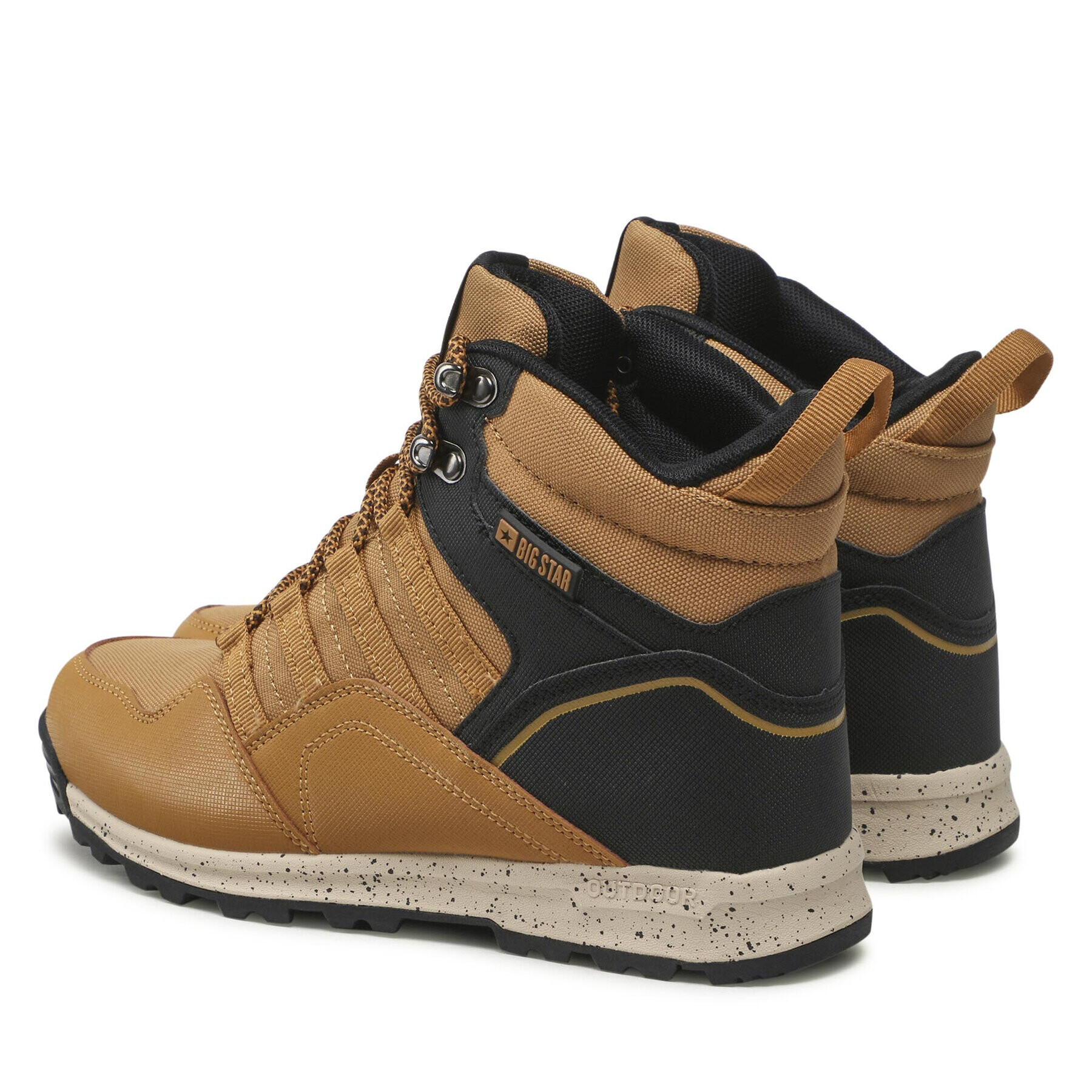 Big Star Shoes Боти KK274609 Жълт - Pepit.bg