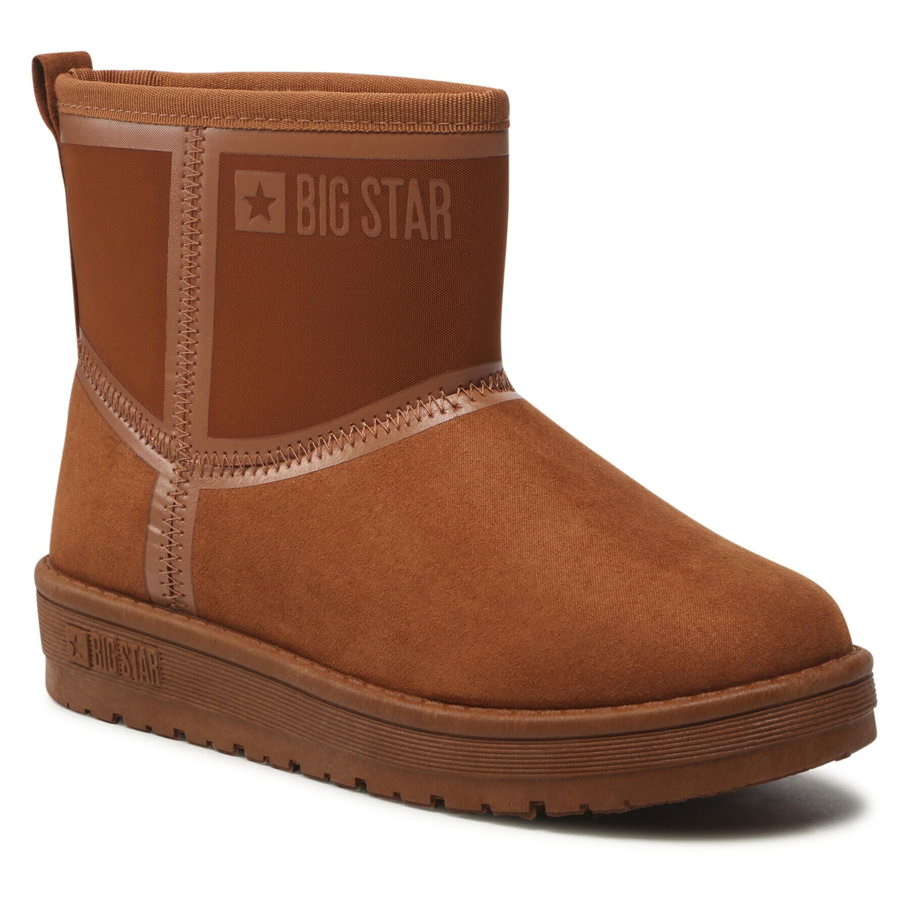 Big Star Shoes Боти KK274612 Кафяв - Pepit.bg