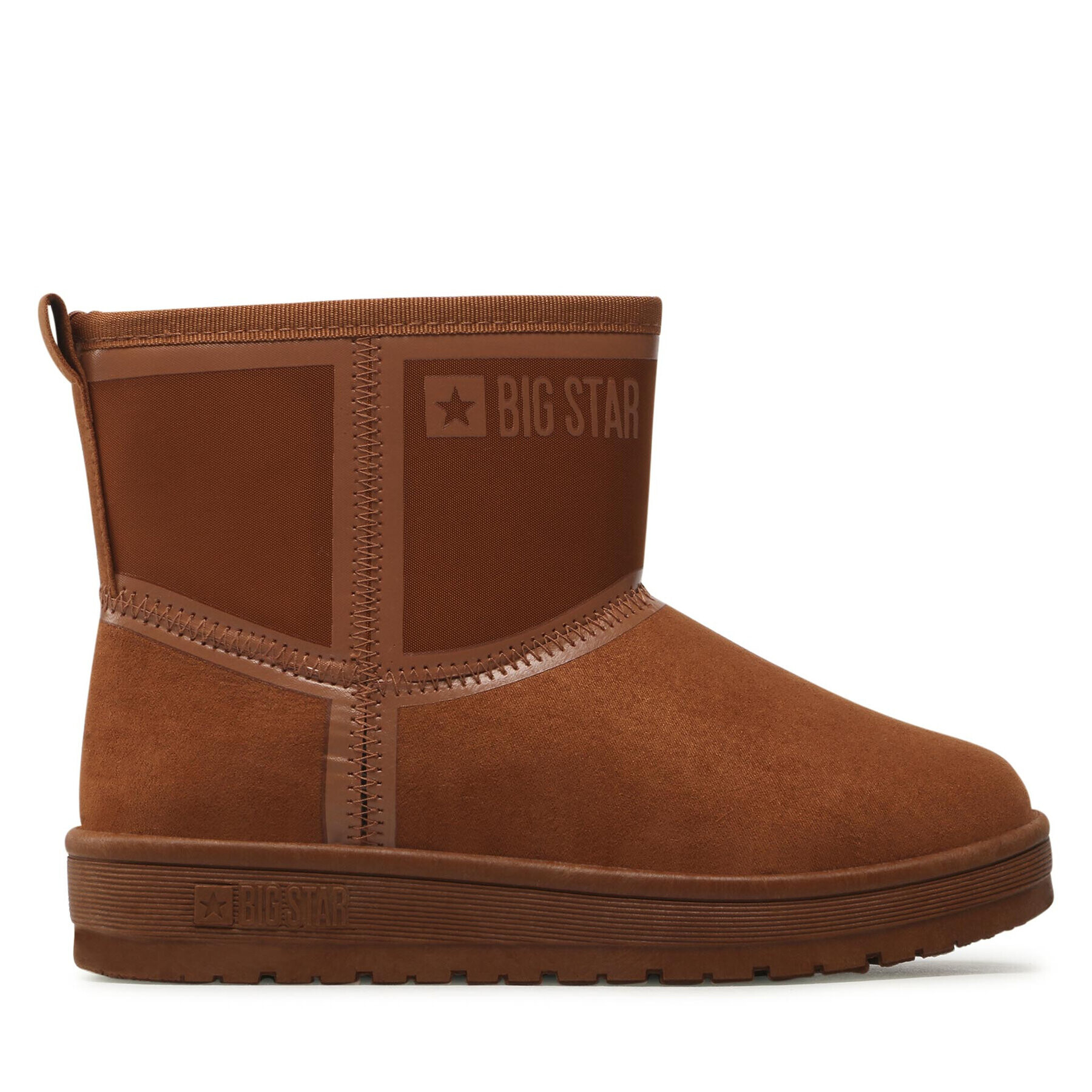 Big Star Shoes Боти KK274612 Кафяв - Pepit.bg