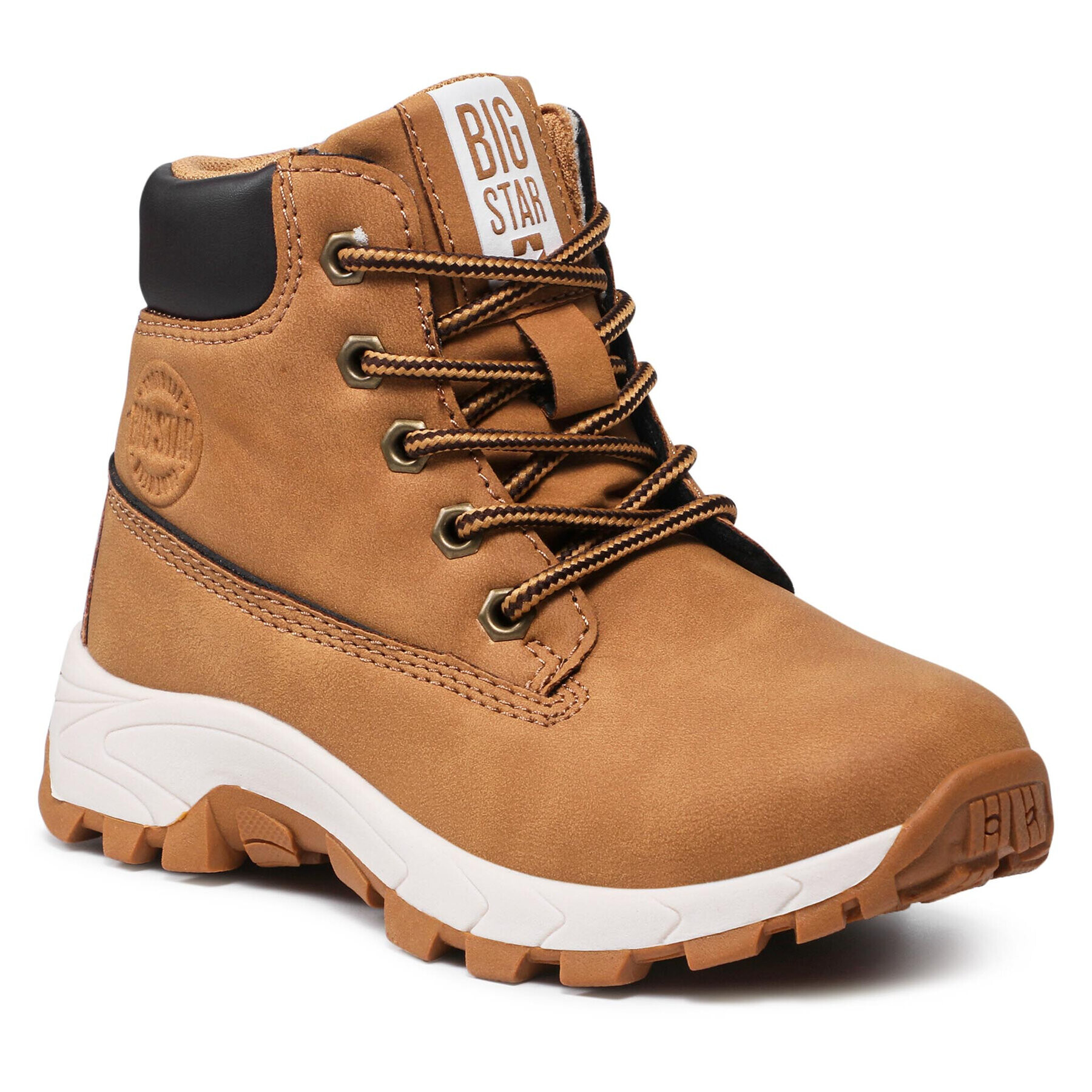 Big Star Shoes Ботуши II374101 Жълт - Pepit.bg