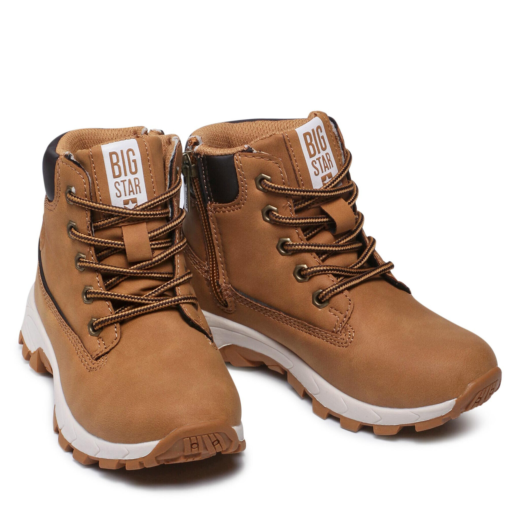 Big Star Shoes Ботуши II374101 Жълт - Pepit.bg