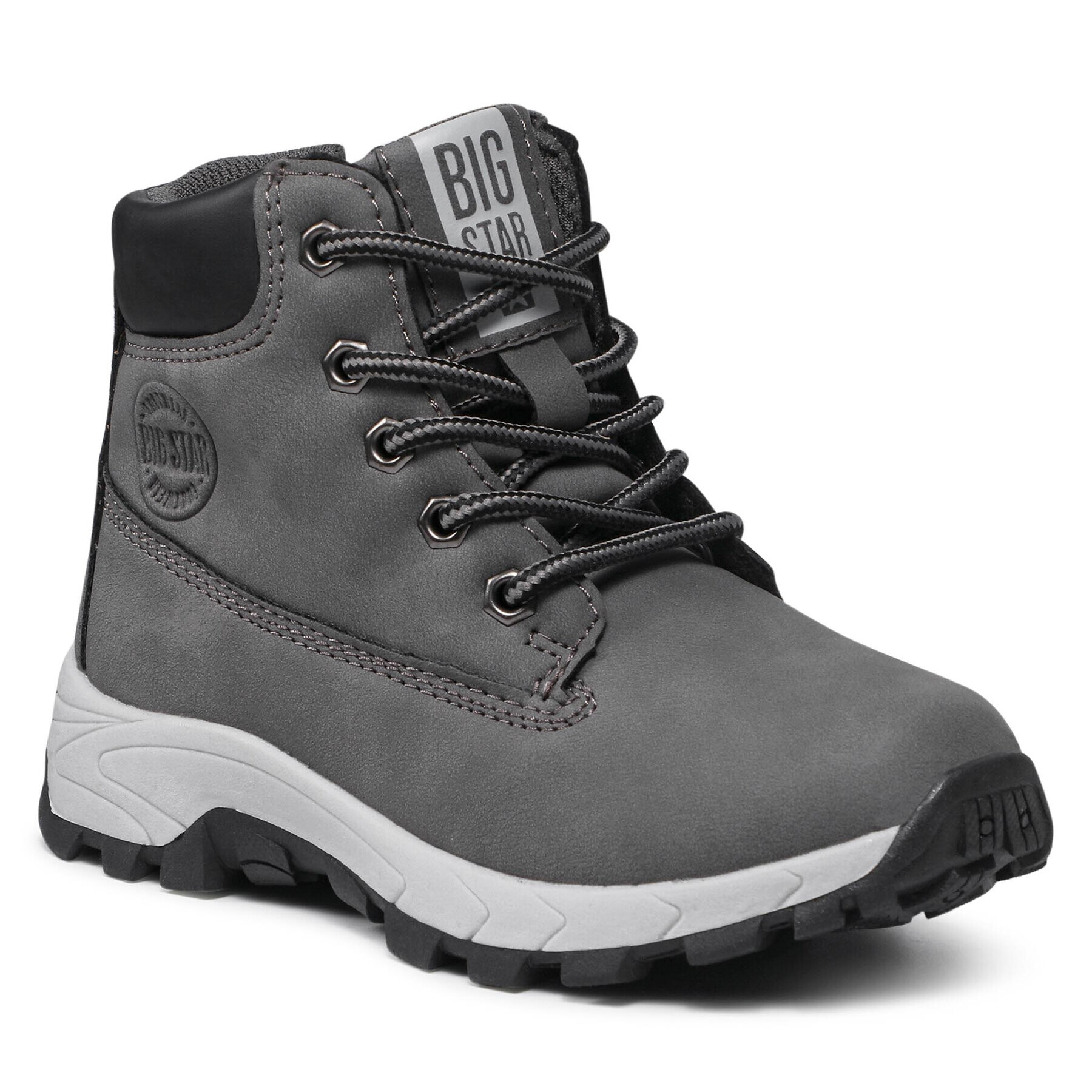 Big Star Shoes Ботуши II374102 Сив - Pepit.bg