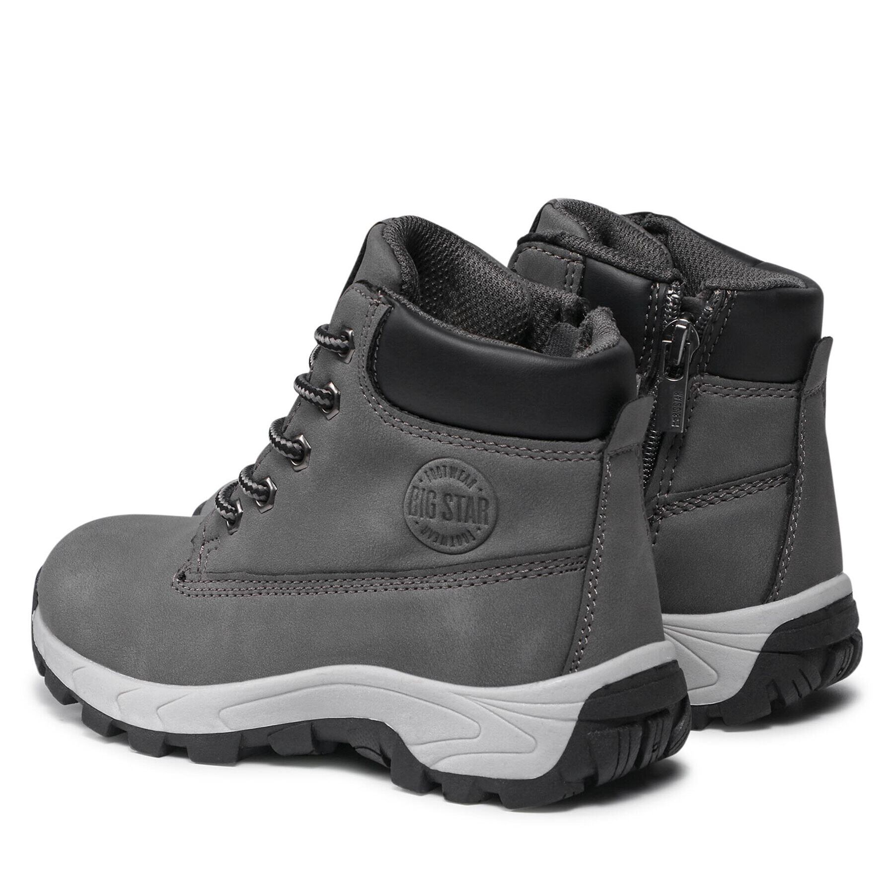 Big Star Shoes Ботуши II374102 Сив - Pepit.bg