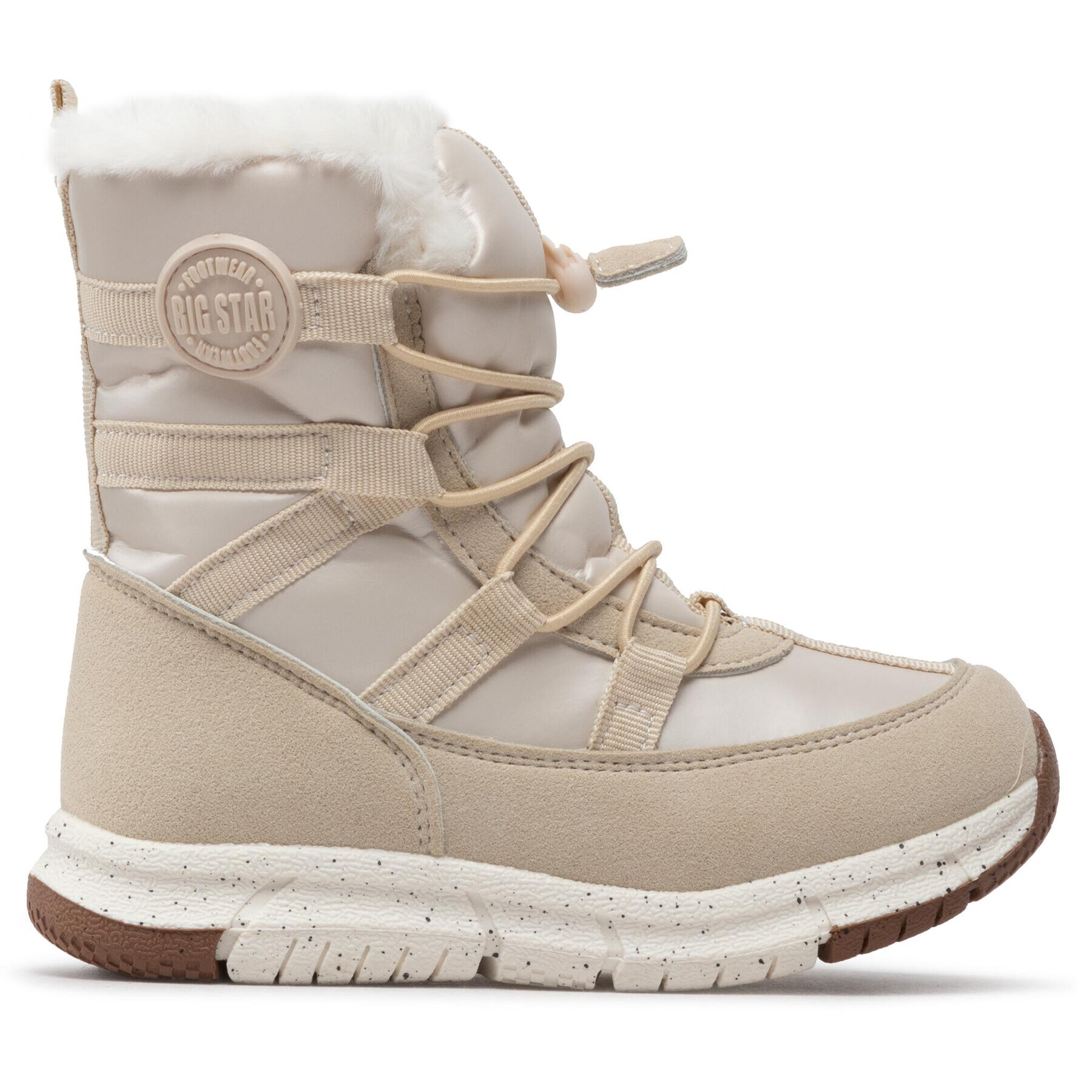 Big Star Shoes Ботуши KK374170 Бежов - Pepit.bg