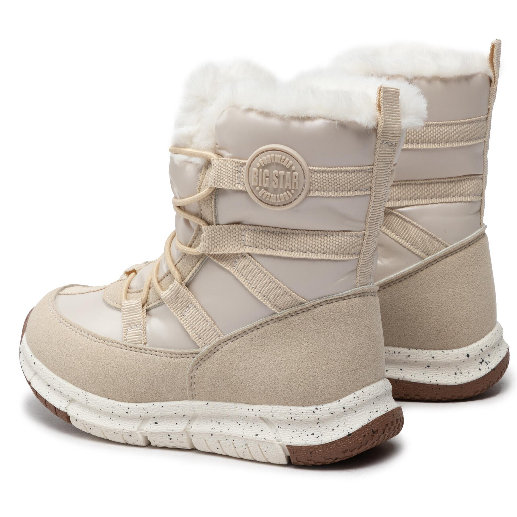 Big Star Shoes Ботуши KK374170 Бежов - Pepit.bg