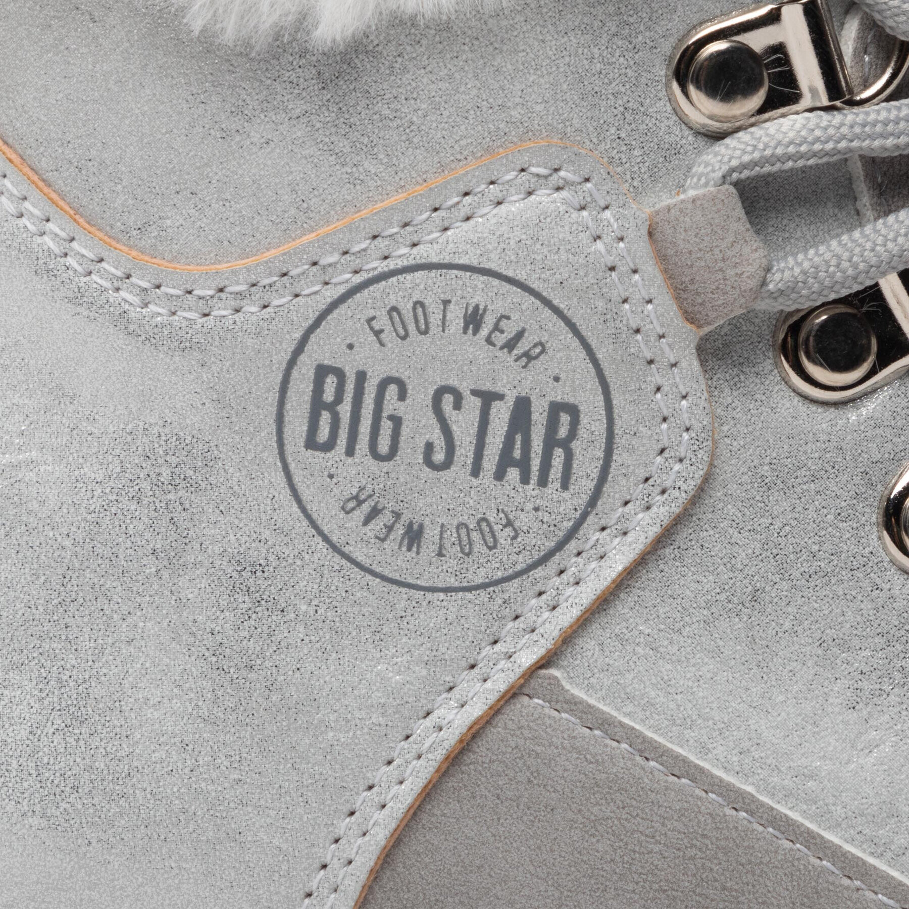 Big Star Shoes Ботуши KK374178 Сребрист - Pepit.bg