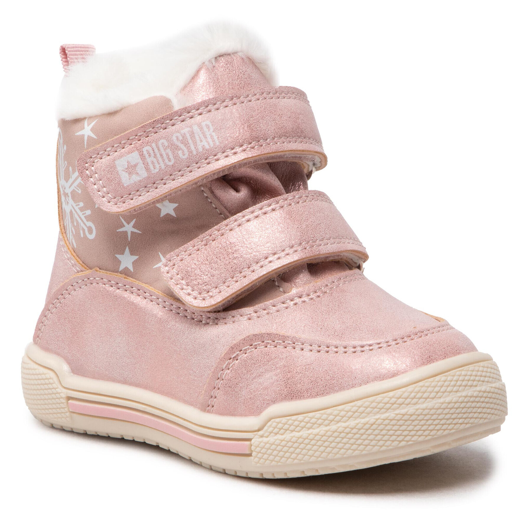 Big Star Shoes Ботуши KK374188 Розов - Pepit.bg