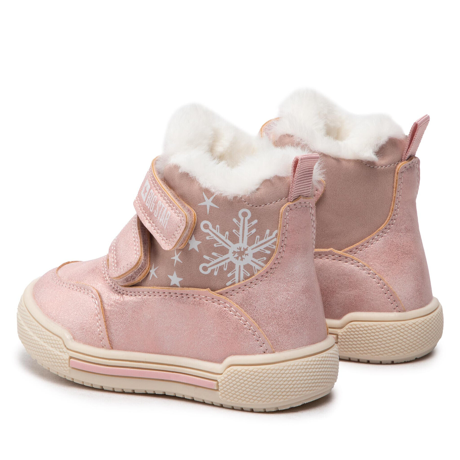 Big Star Shoes Ботуши KK374188 Розов - Pepit.bg