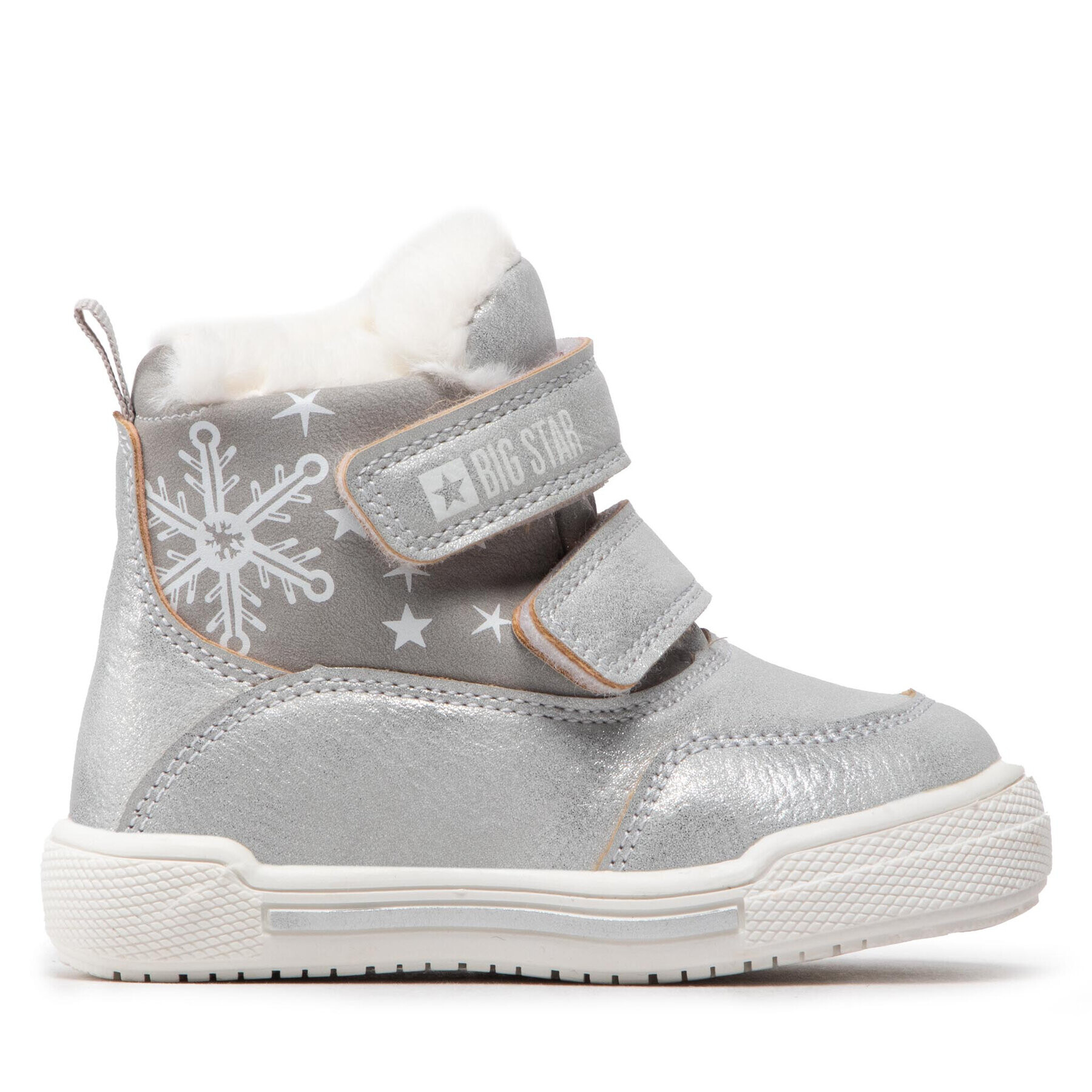 Big Star Shoes Ботуши KK374190 Сребрист - Pepit.bg