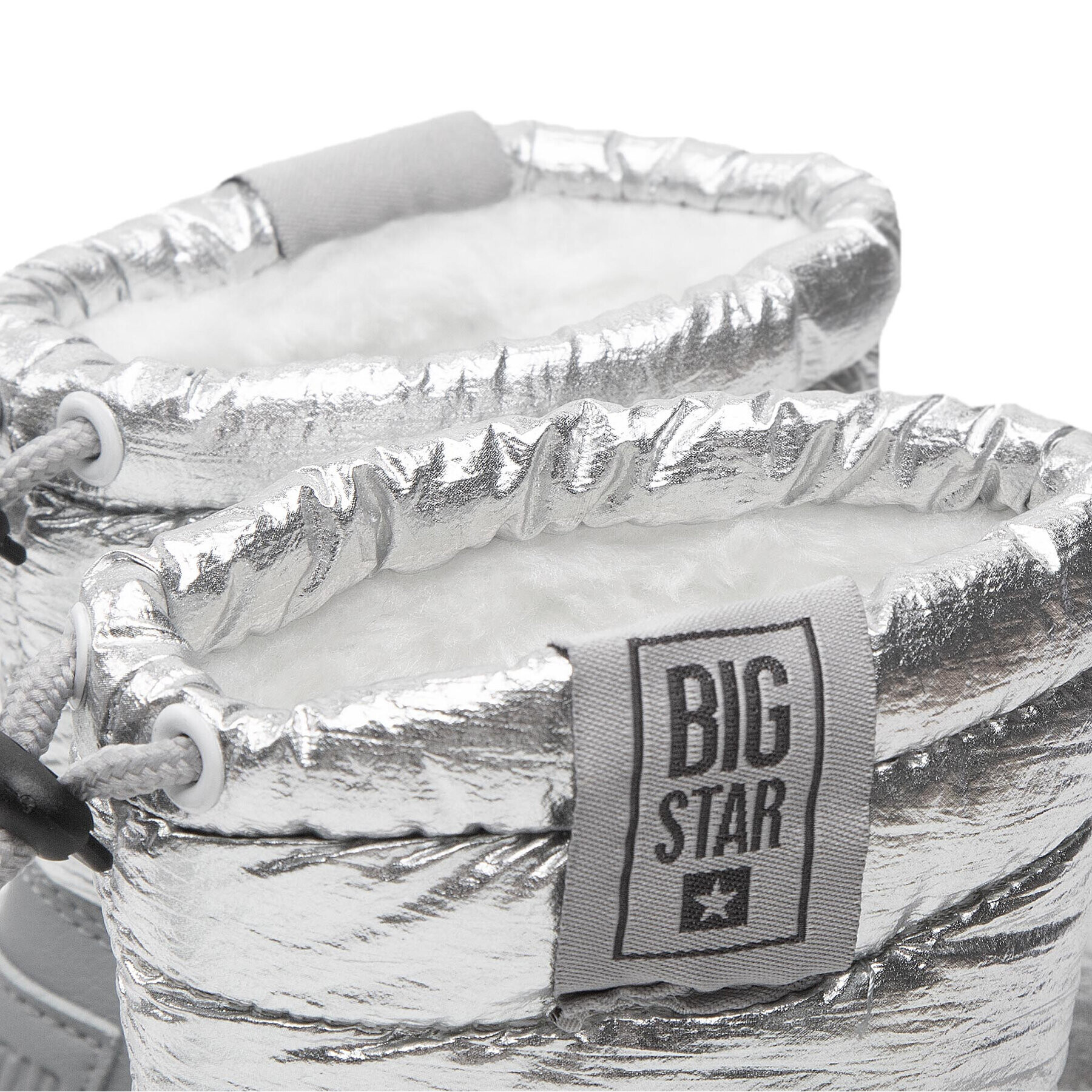 Big Star Shoes Ботуши KK374218 Сребрист - Pepit.bg