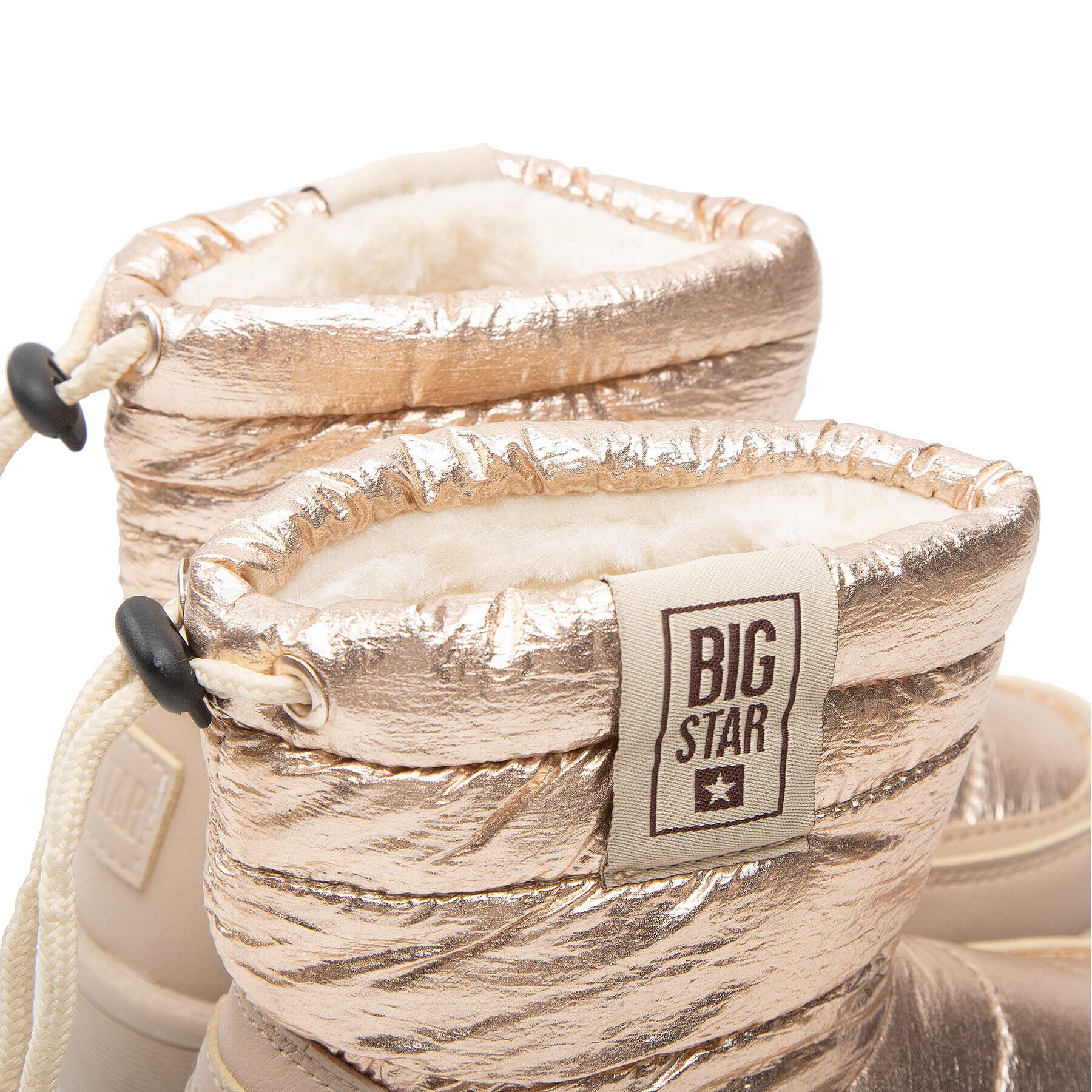 Big Star Shoes Ботуши KK374221 Бежов - Pepit.bg