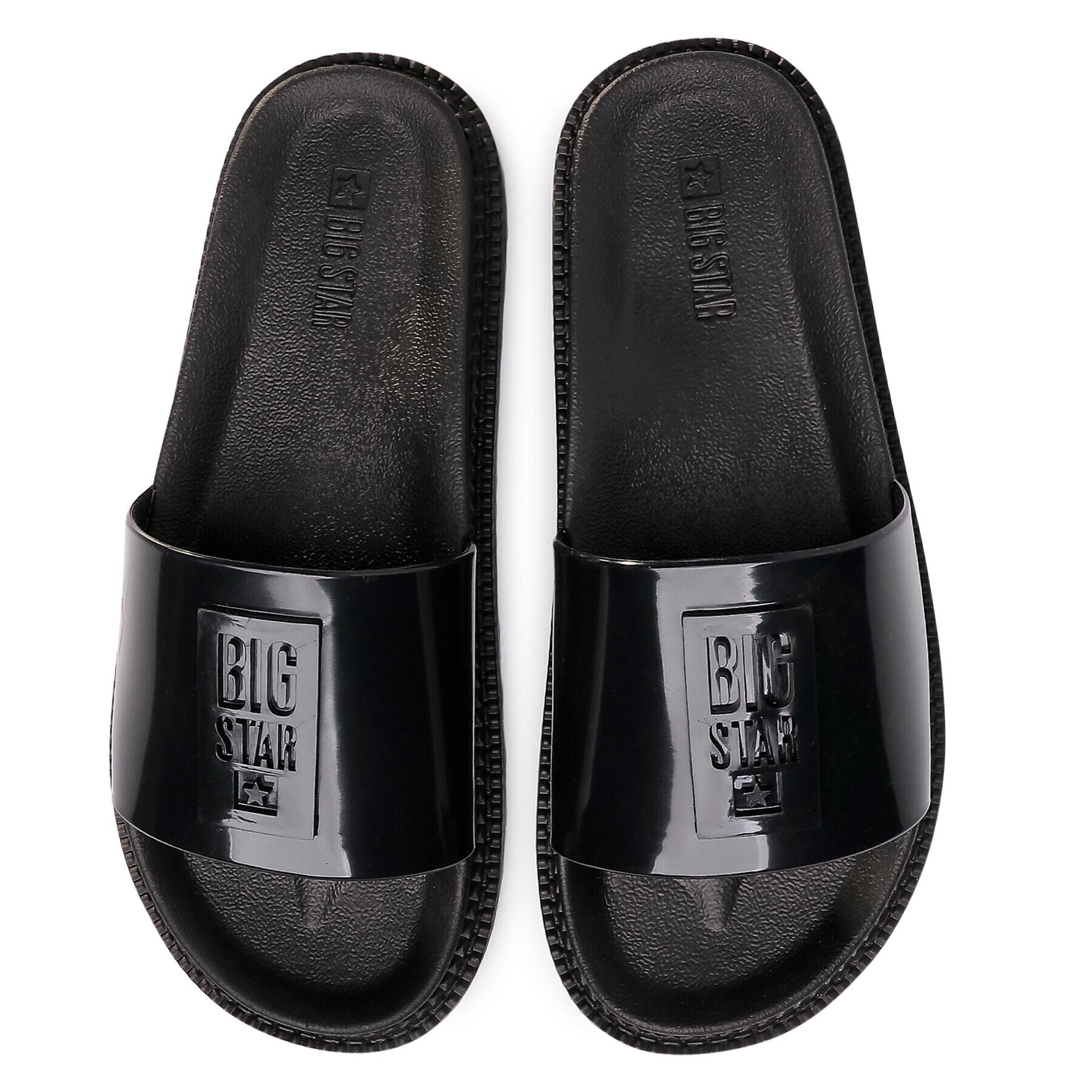 Big Star Shoes Чехли FF274813 Черен - Pepit.bg