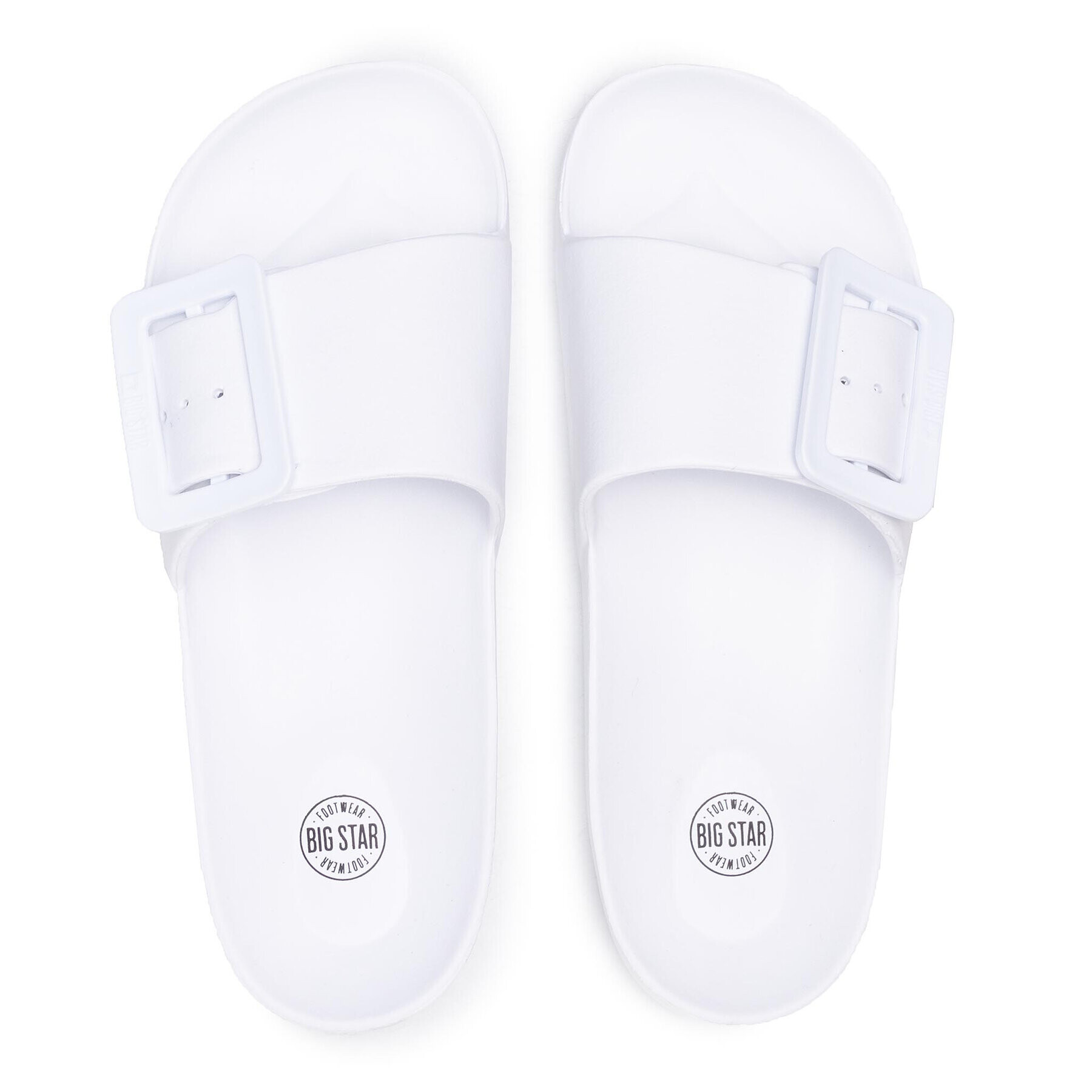 Big Star Shoes Чехли FF274A391 Бял - Pepit.bg