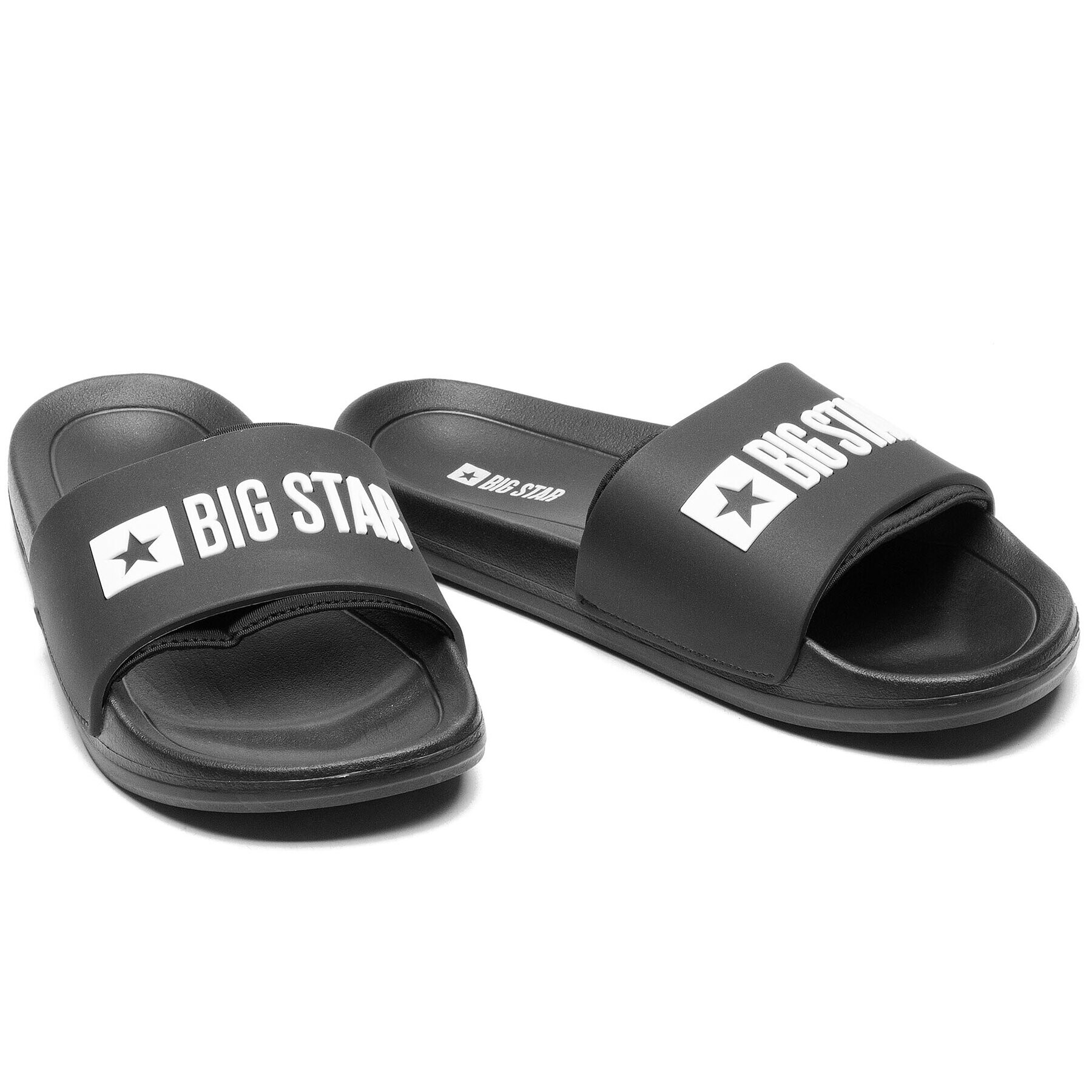 Big Star Shoes Чехли HH174804 Черен - Pepit.bg