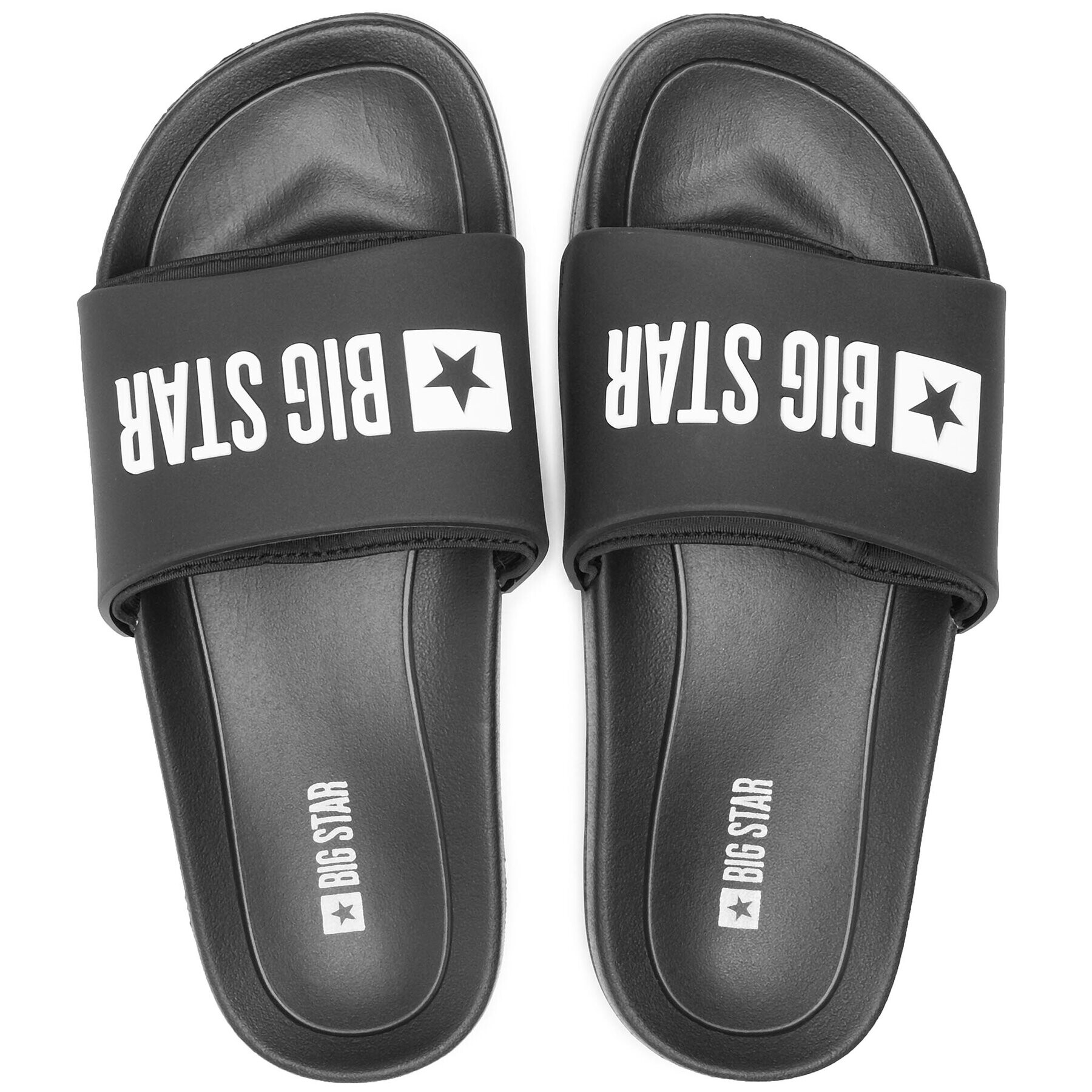 Big Star Shoes Чехли HH174804 Черен - Pepit.bg