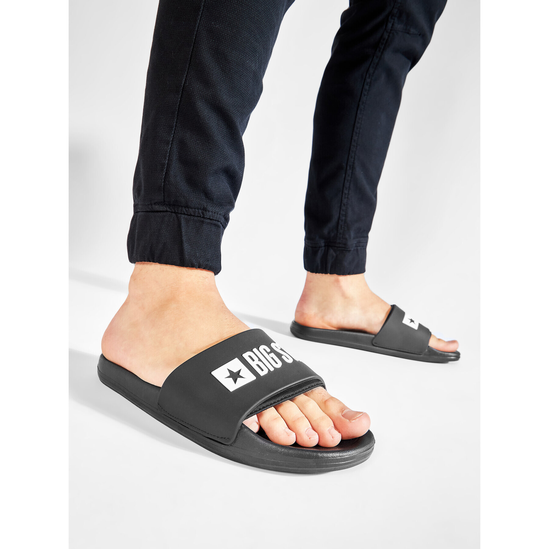 Big Star Shoes Чехли HH174804 Черен - Pepit.bg