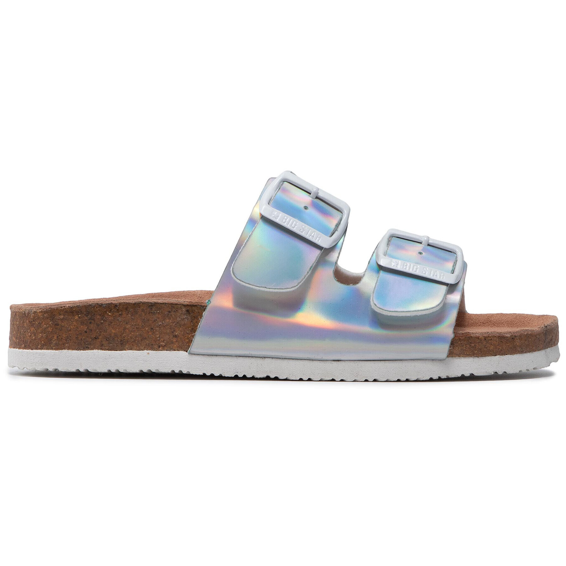 Big Star Shoes Чехли HH274895 Сребрист - Pepit.bg