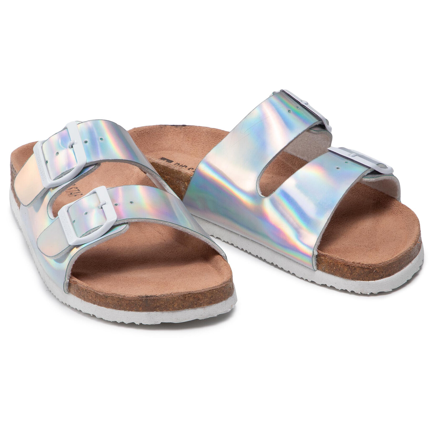 Big Star Shoes Чехли HH274895 Сребрист - Pepit.bg