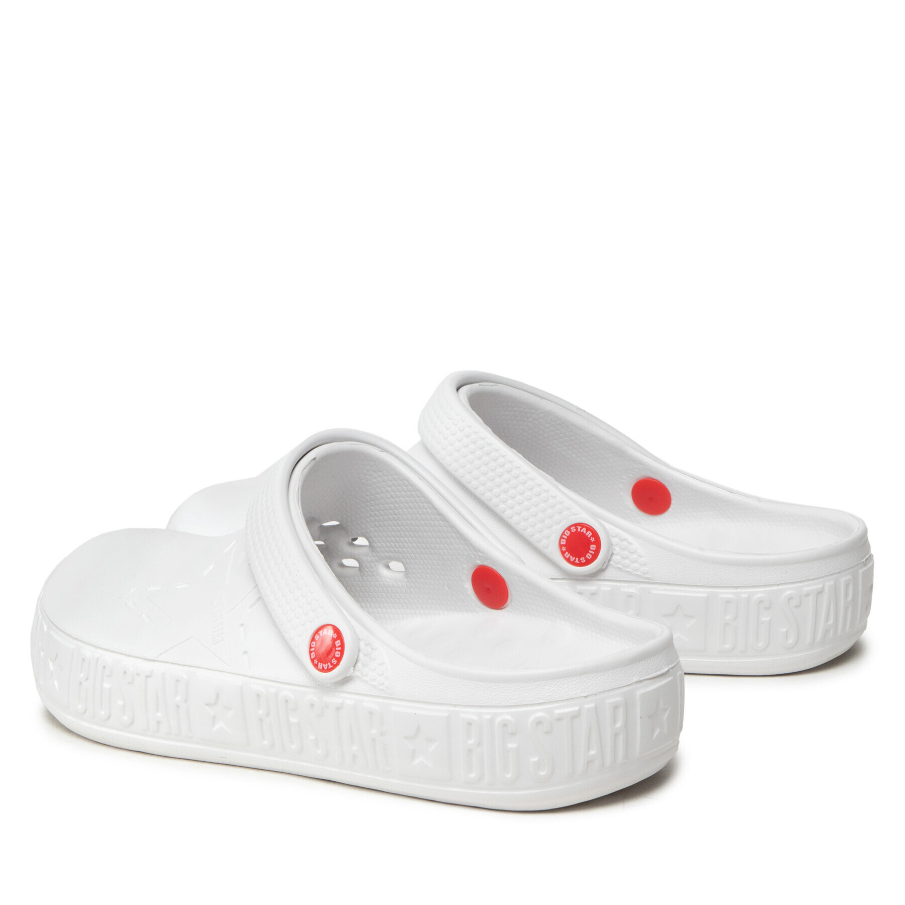 Big Star Shoes Чехли II175003 Бял - Pepit.bg