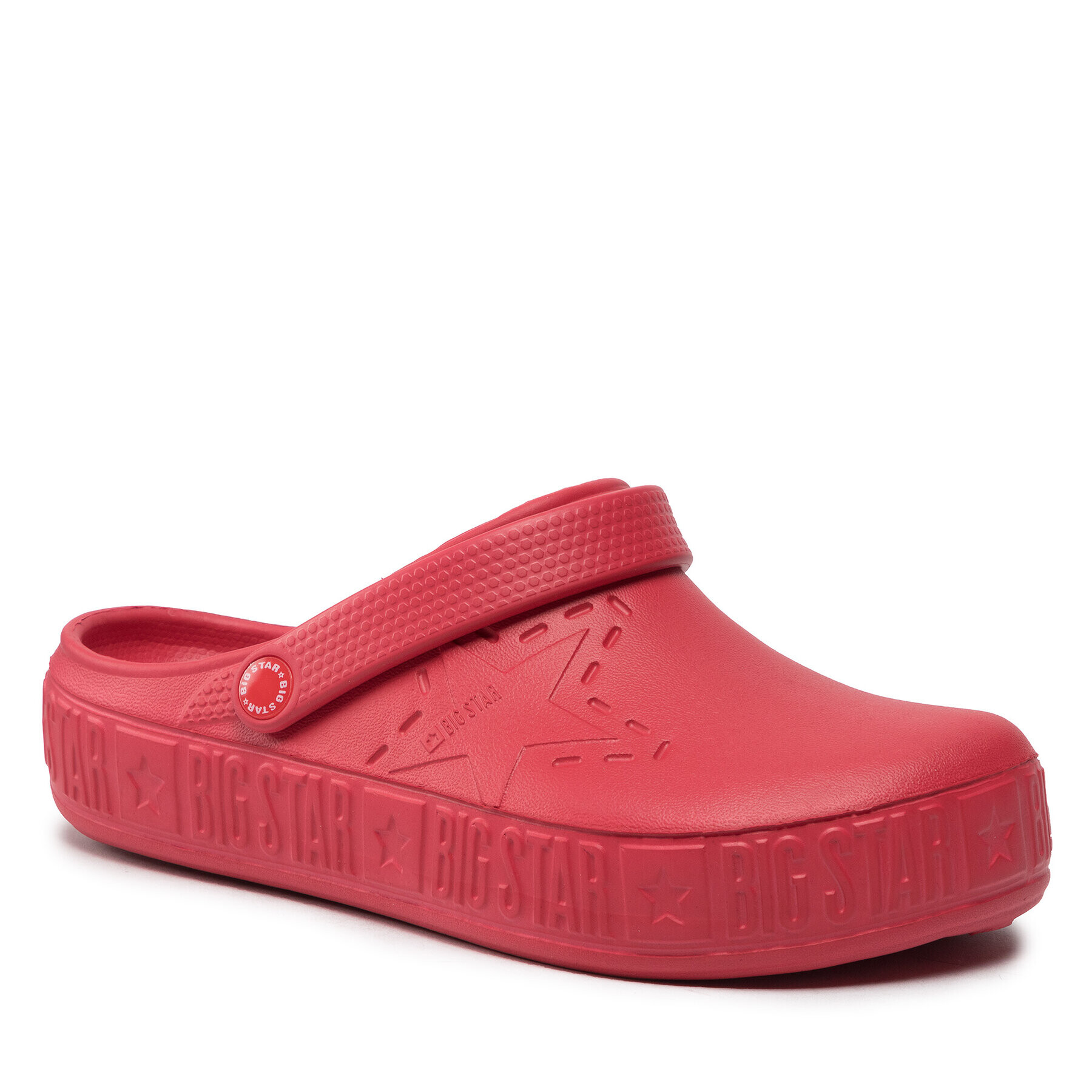 Big Star Shoes Чехли II175004 Червен - Pepit.bg