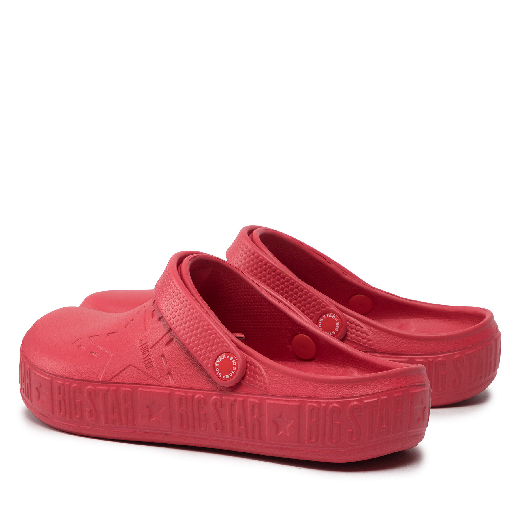 Big Star Shoes Чехли II175004 Червен - Pepit.bg