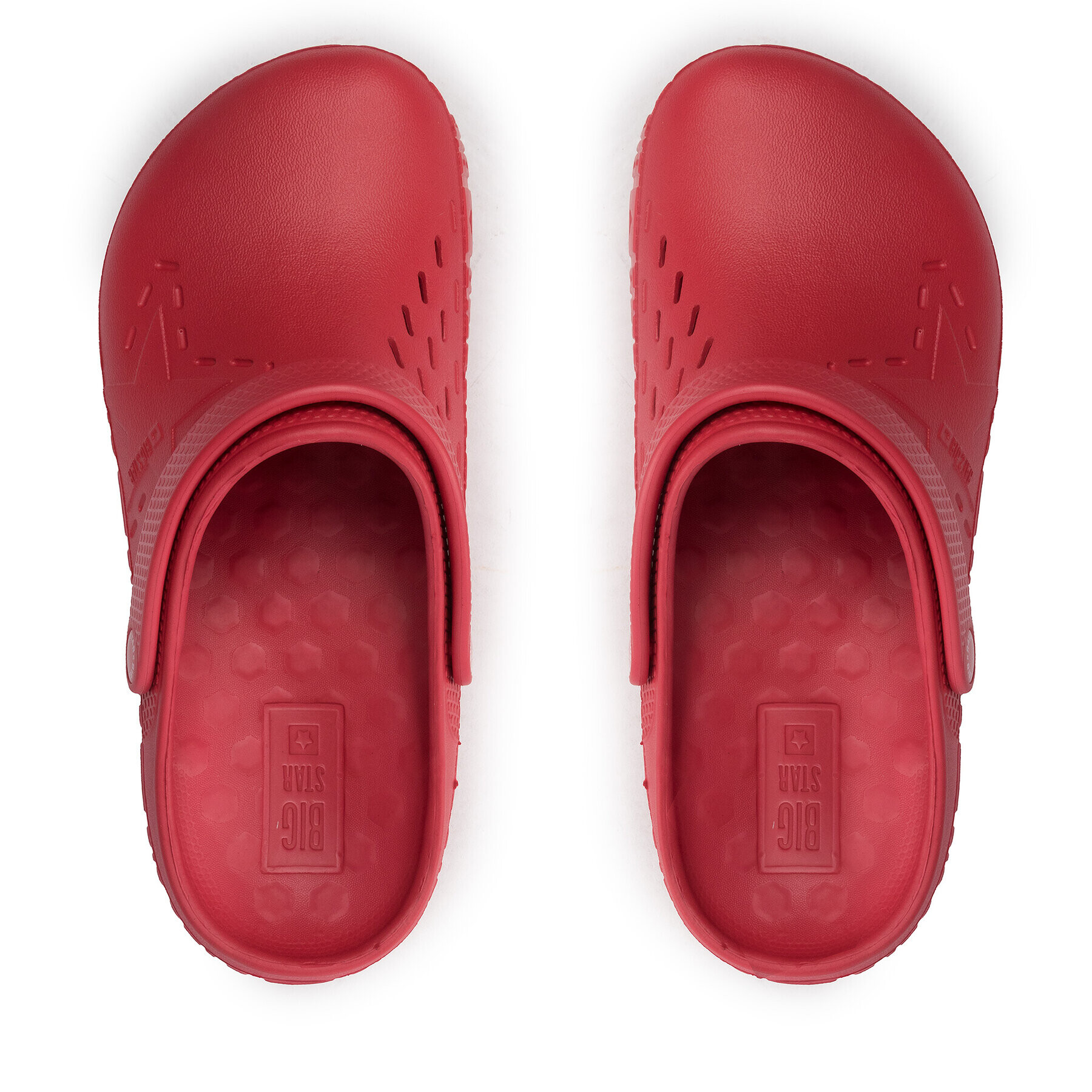 Big Star Shoes Чехли II175004 Червен - Pepit.bg
