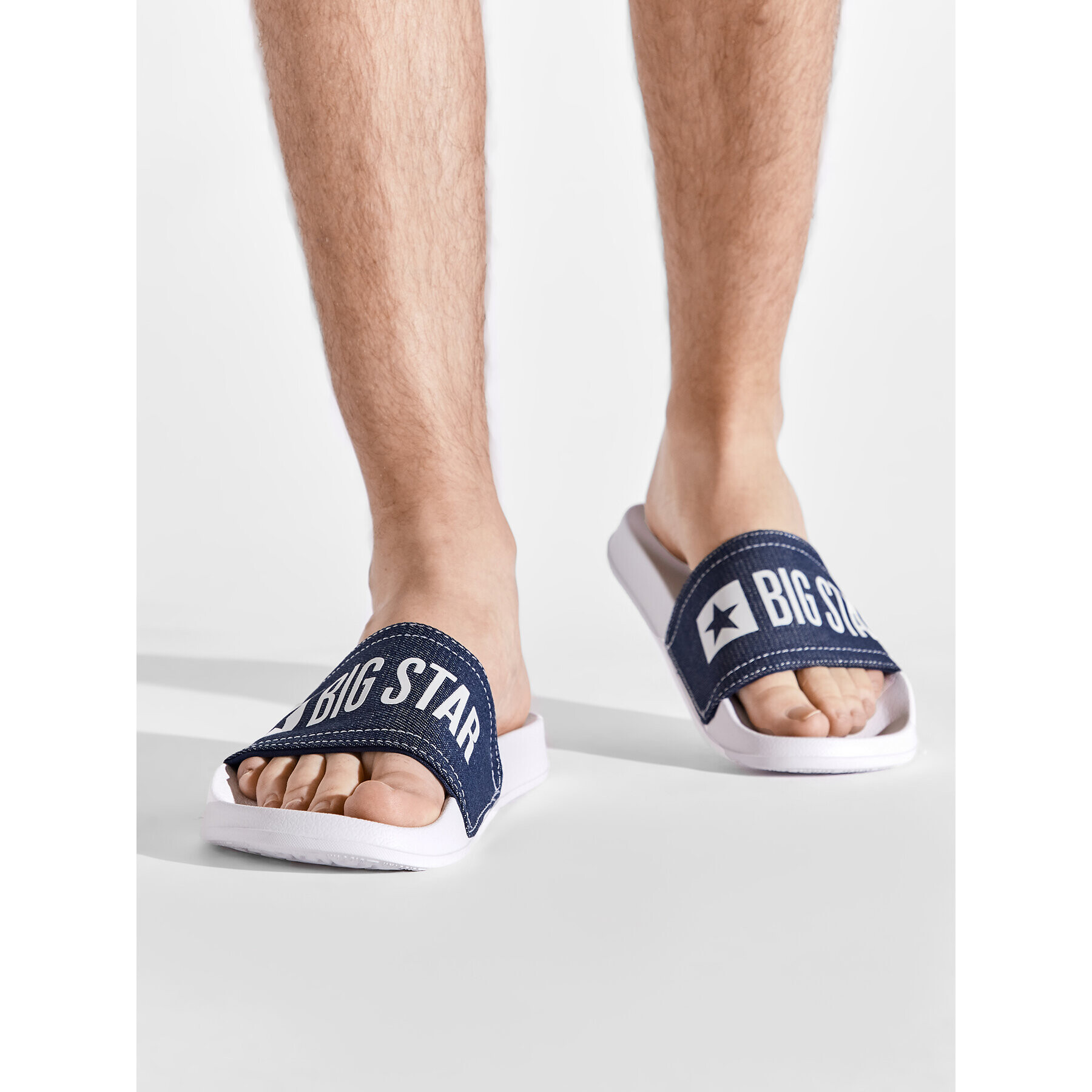 Big Star Shoes Чехли JJ174532 Тъмносин - Pepit.bg