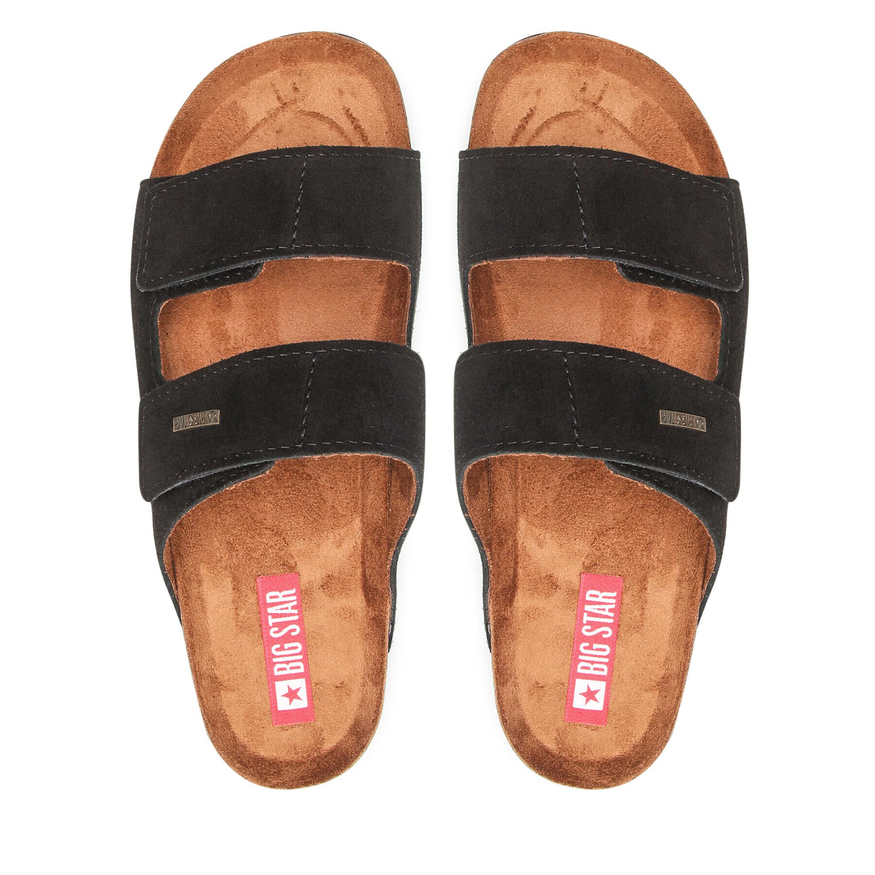 Big Star Shoes Чехли JJ176001 Черен - Pepit.bg