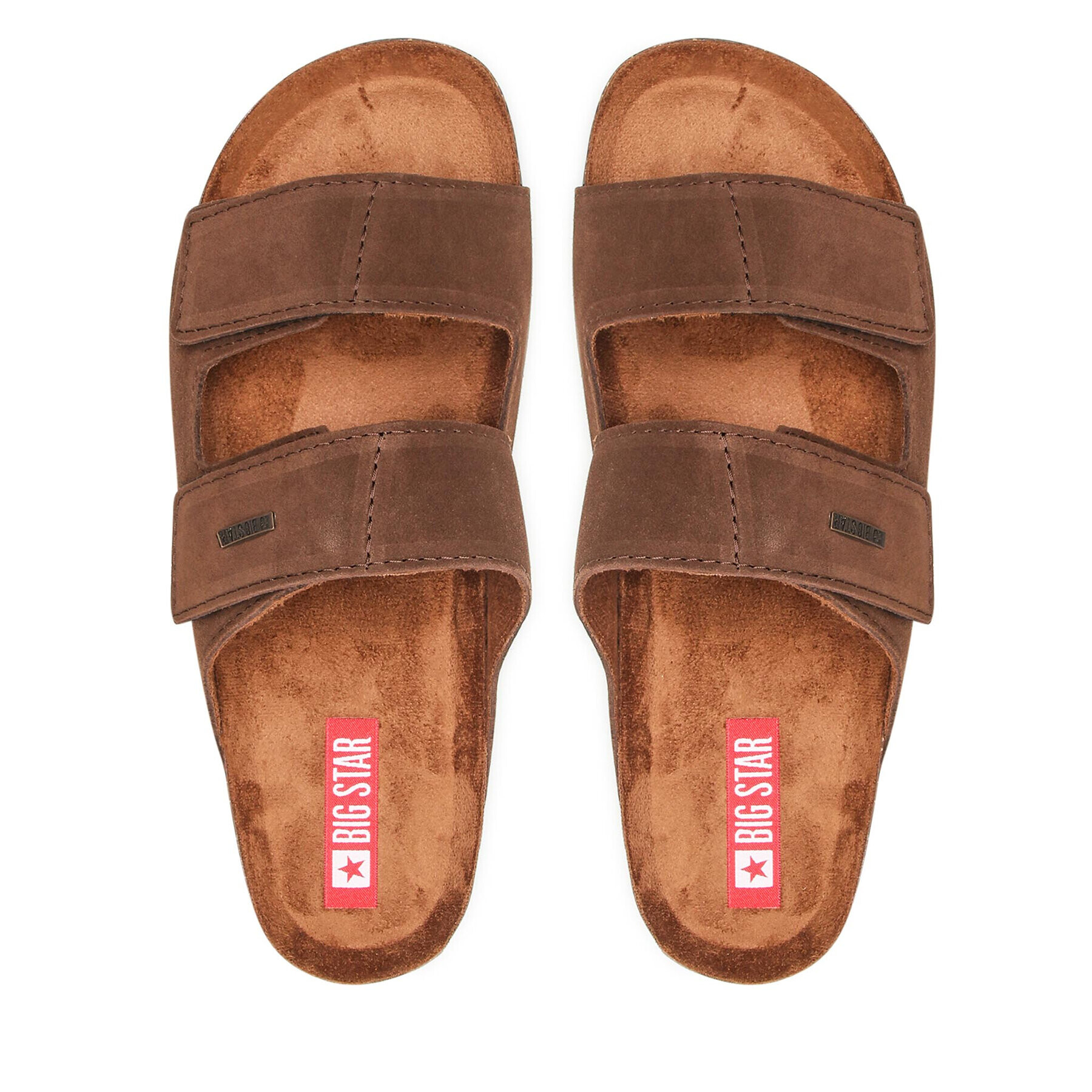 Big Star Shoes Чехли JJ176002 Кафяв - Pepit.bg