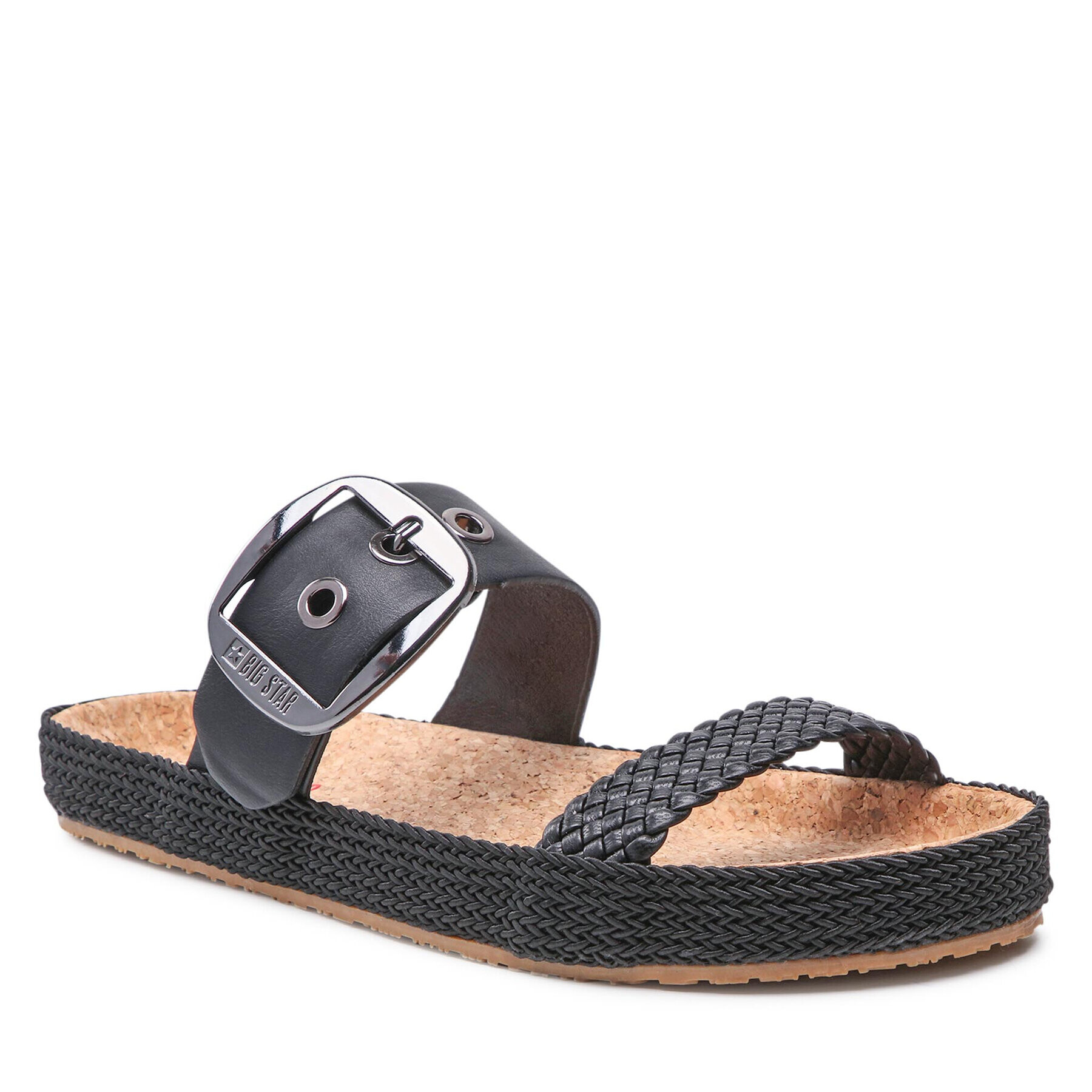 Big Star Shoes Чехли JJ274730 Черен - Pepit.bg