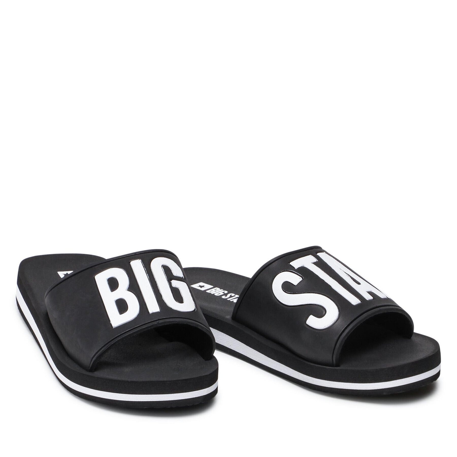 Big Star Shoes Чехли JJ274A321 Черен - Pepit.bg