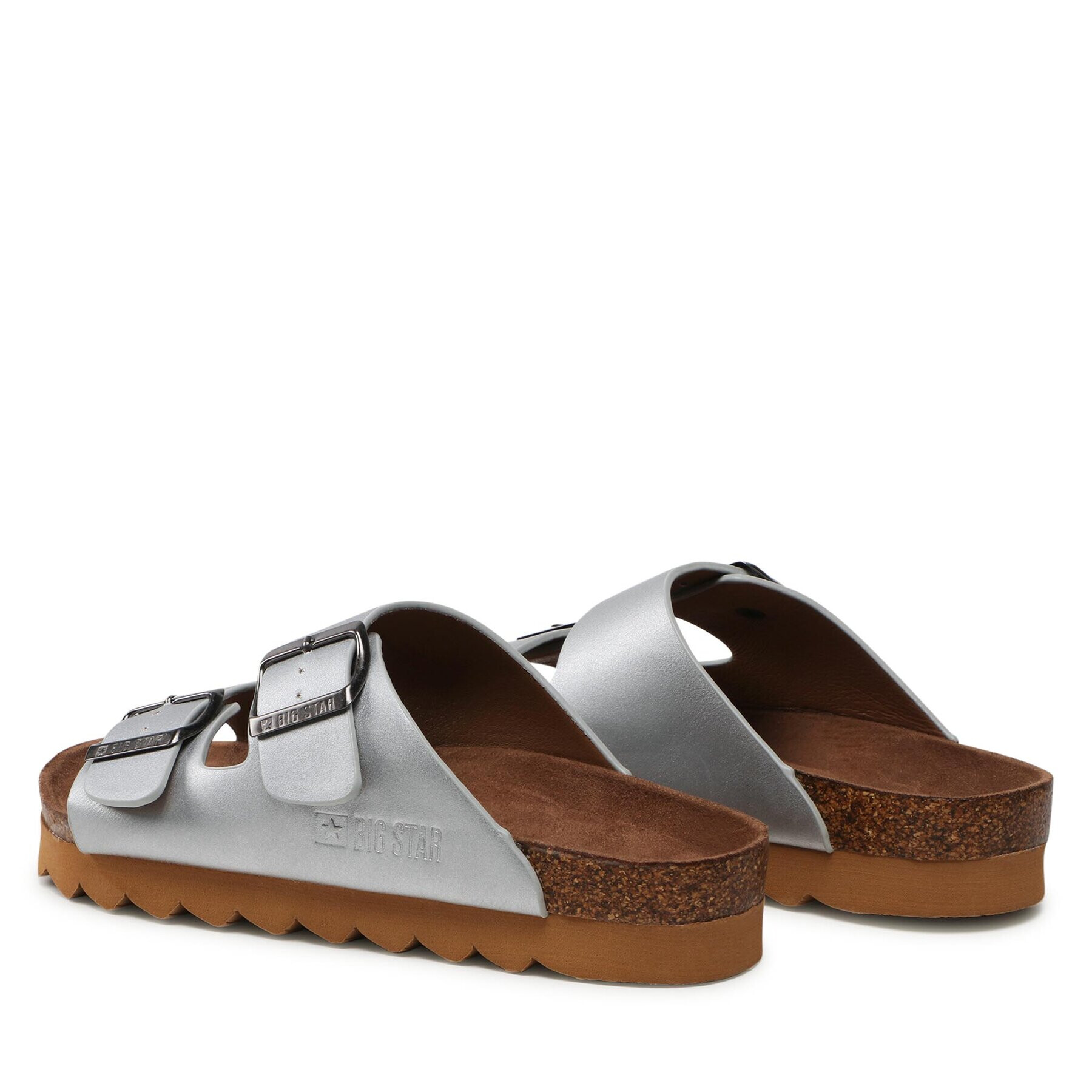 Big Star Shoes Чехли LL274476 Сребрист - Pepit.bg