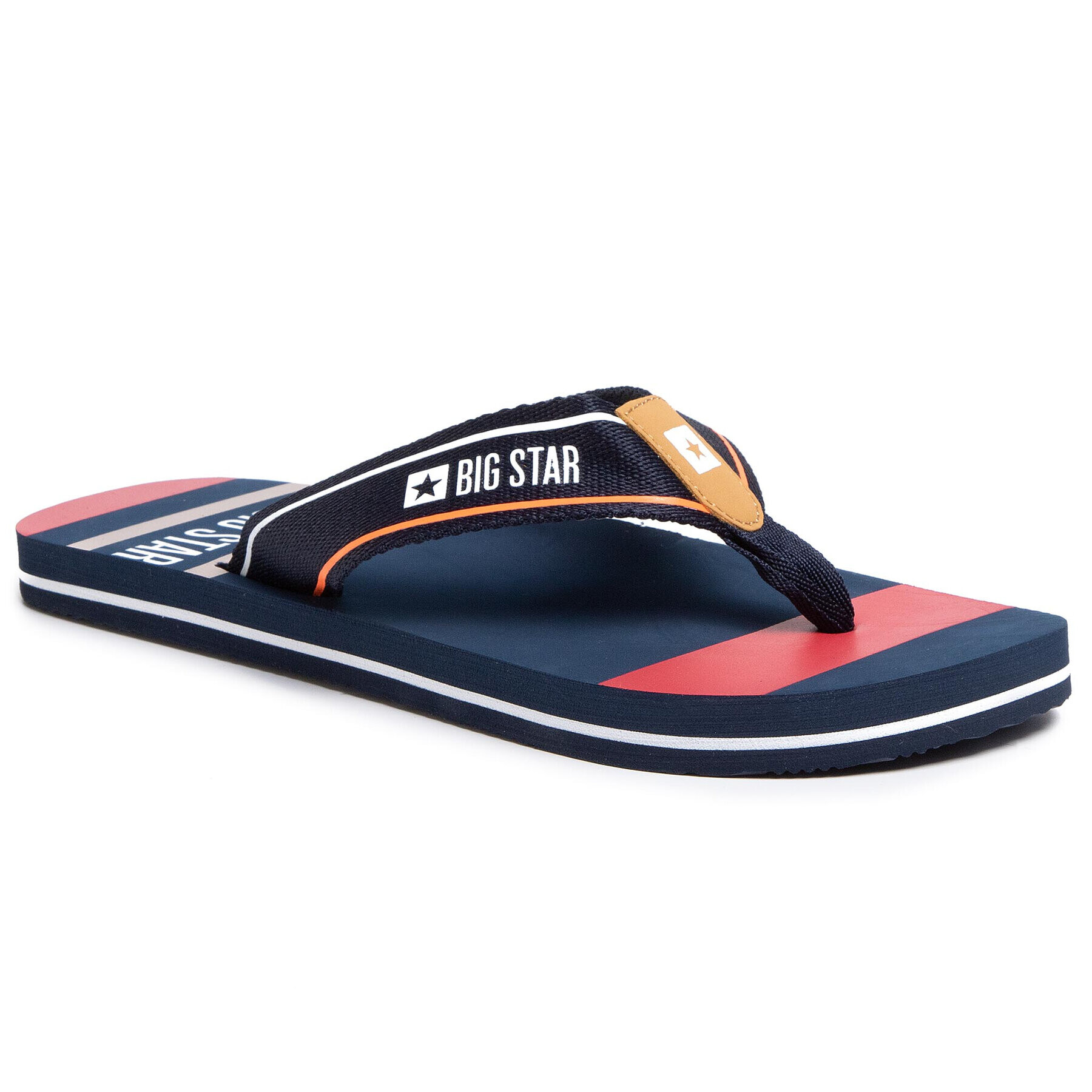 Big Star Shoes Джапанки FF174459 Тъмносин - Pepit.bg