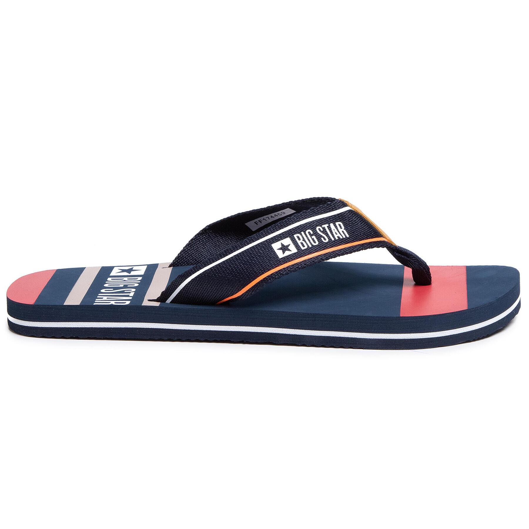 Big Star Shoes Джапанки FF174459 Тъмносин - Pepit.bg