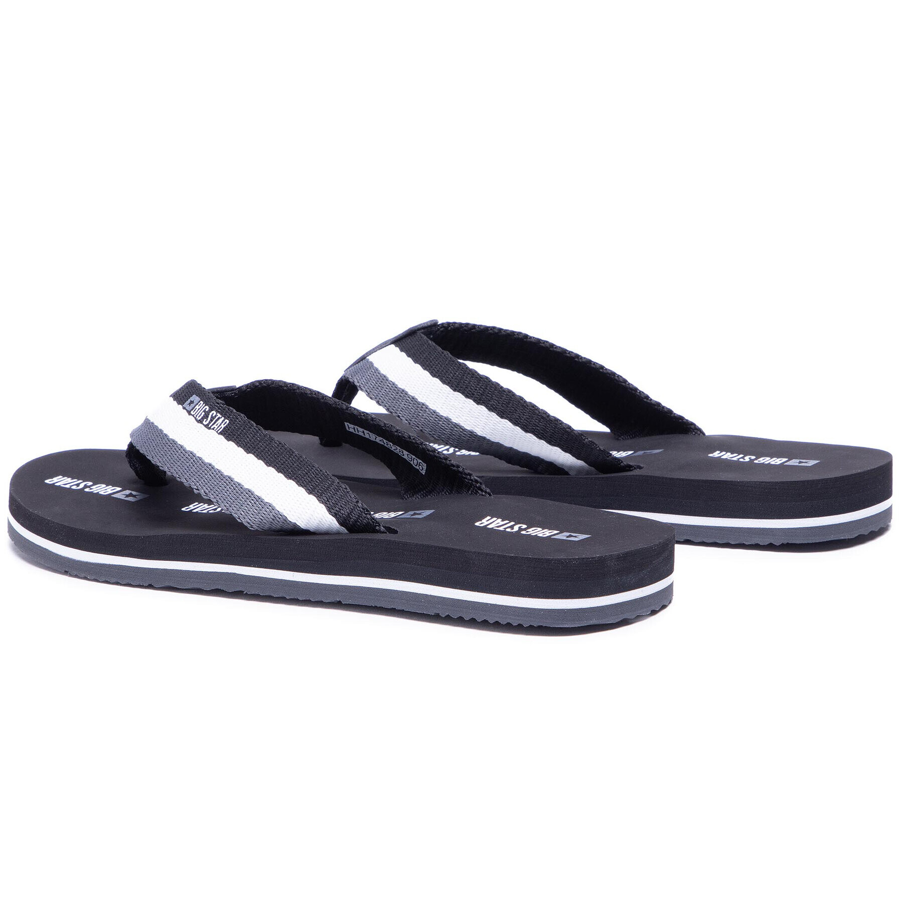 Big Star Shoes Джапанки HH174828 Черен - Pepit.bg
