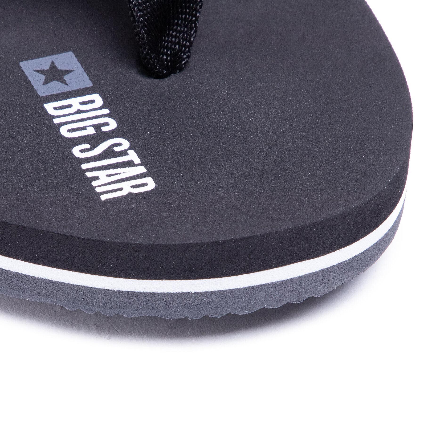 Big Star Shoes Джапанки HH174828 Черен - Pepit.bg