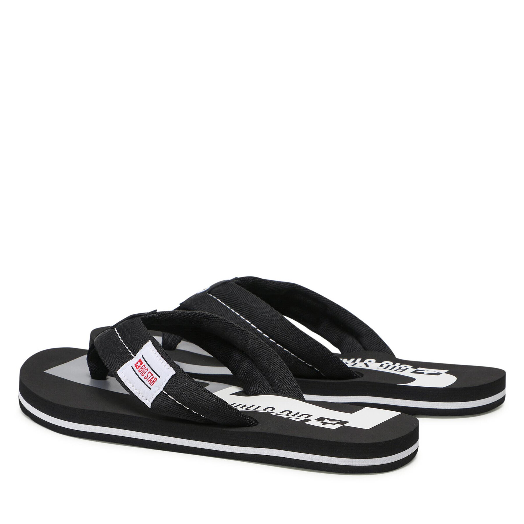 Big Star Shoes Джапанки JJ174529 Черен - Pepit.bg