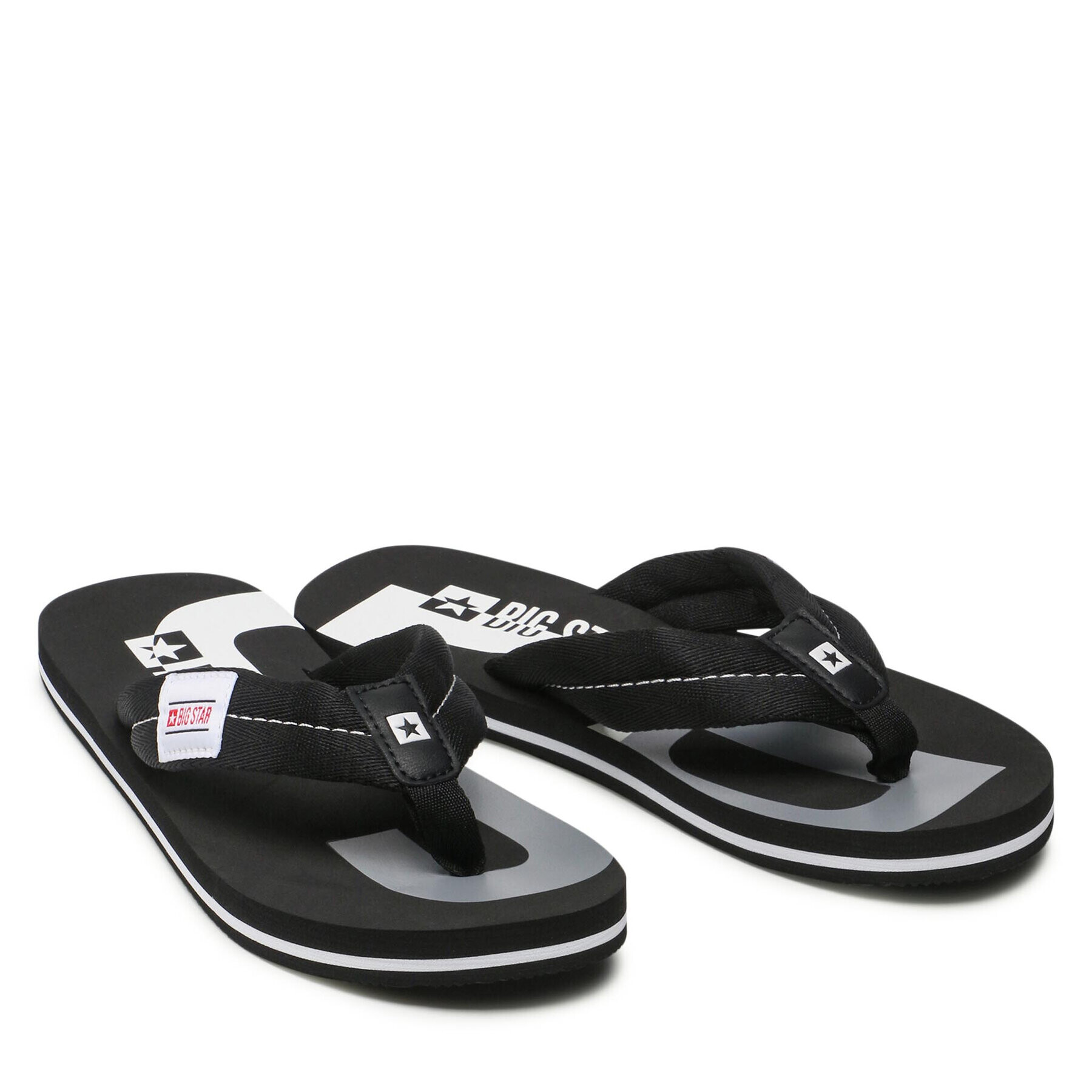 Big Star Shoes Джапанки JJ174529 Черен - Pepit.bg