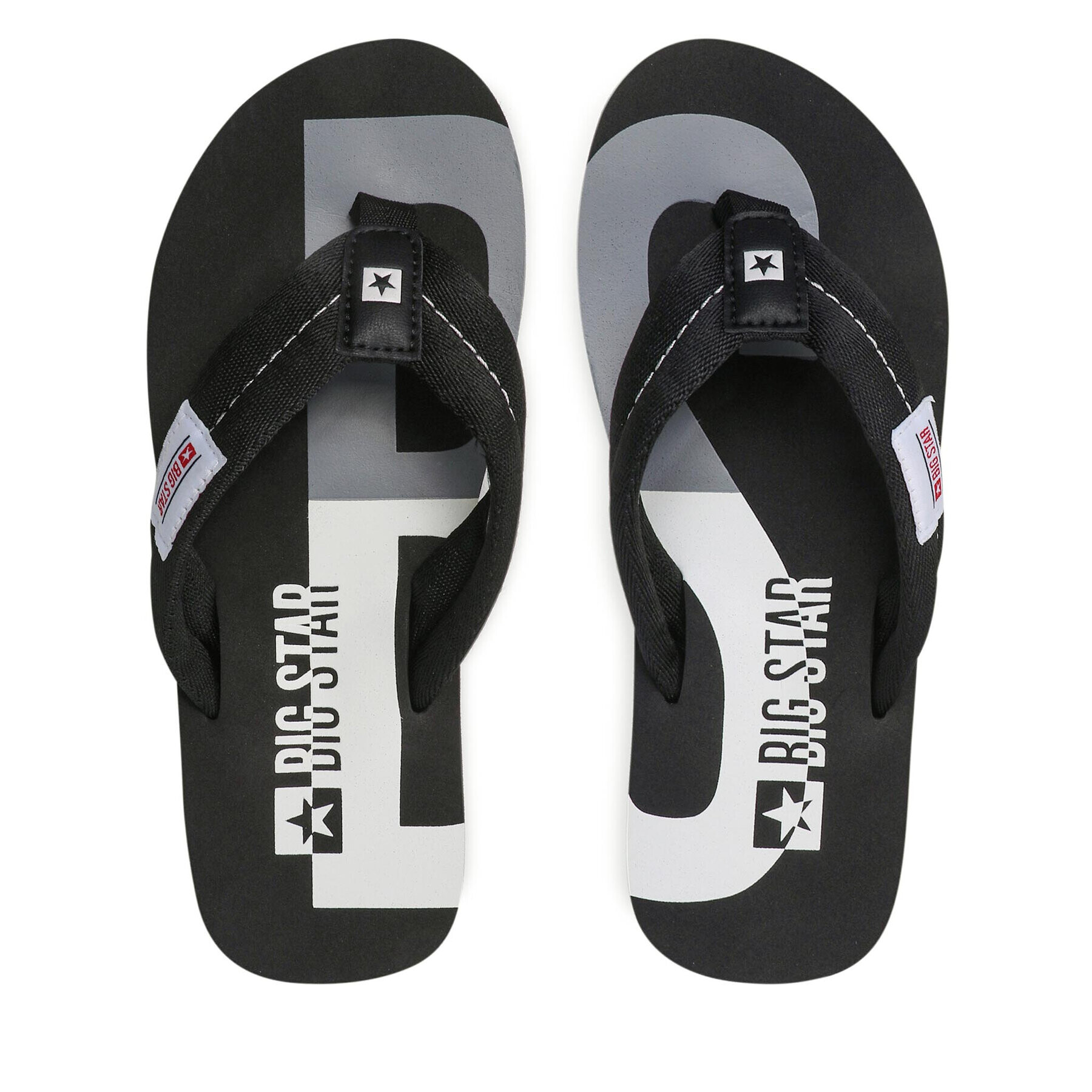 Big Star Shoes Джапанки JJ174529 Черен - Pepit.bg
